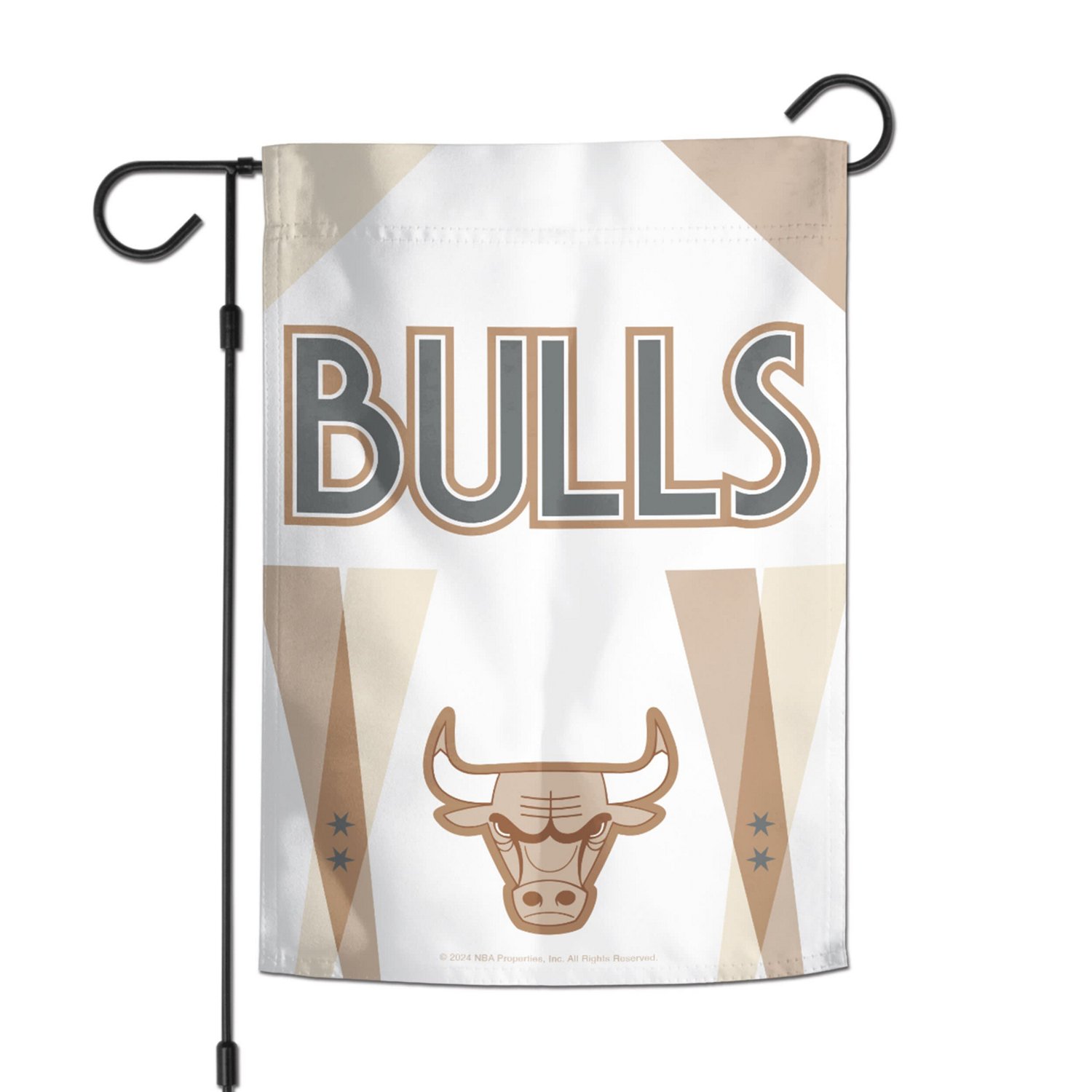 WinCraft Chicago Bulls 2024 25 City Edition 12" x 18" Two-Sided Garden Flag