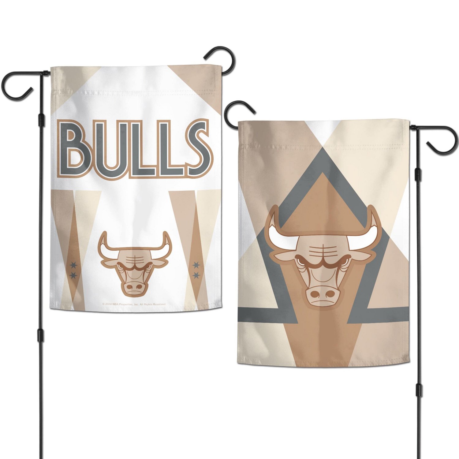 WinCraft Chicago Bulls 2024 25 City Edition 12" x 18" Two-Sided Garden Flag - view number 3