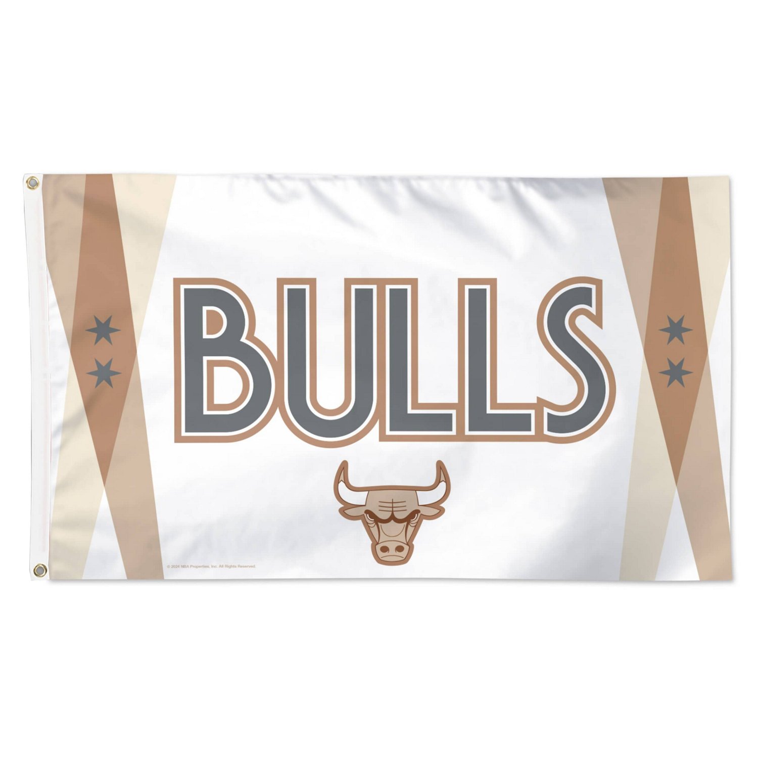 WinCraft Chicago Bulls 2024 25 City Edition One-Sided 3' x 5' Deluxe Flag