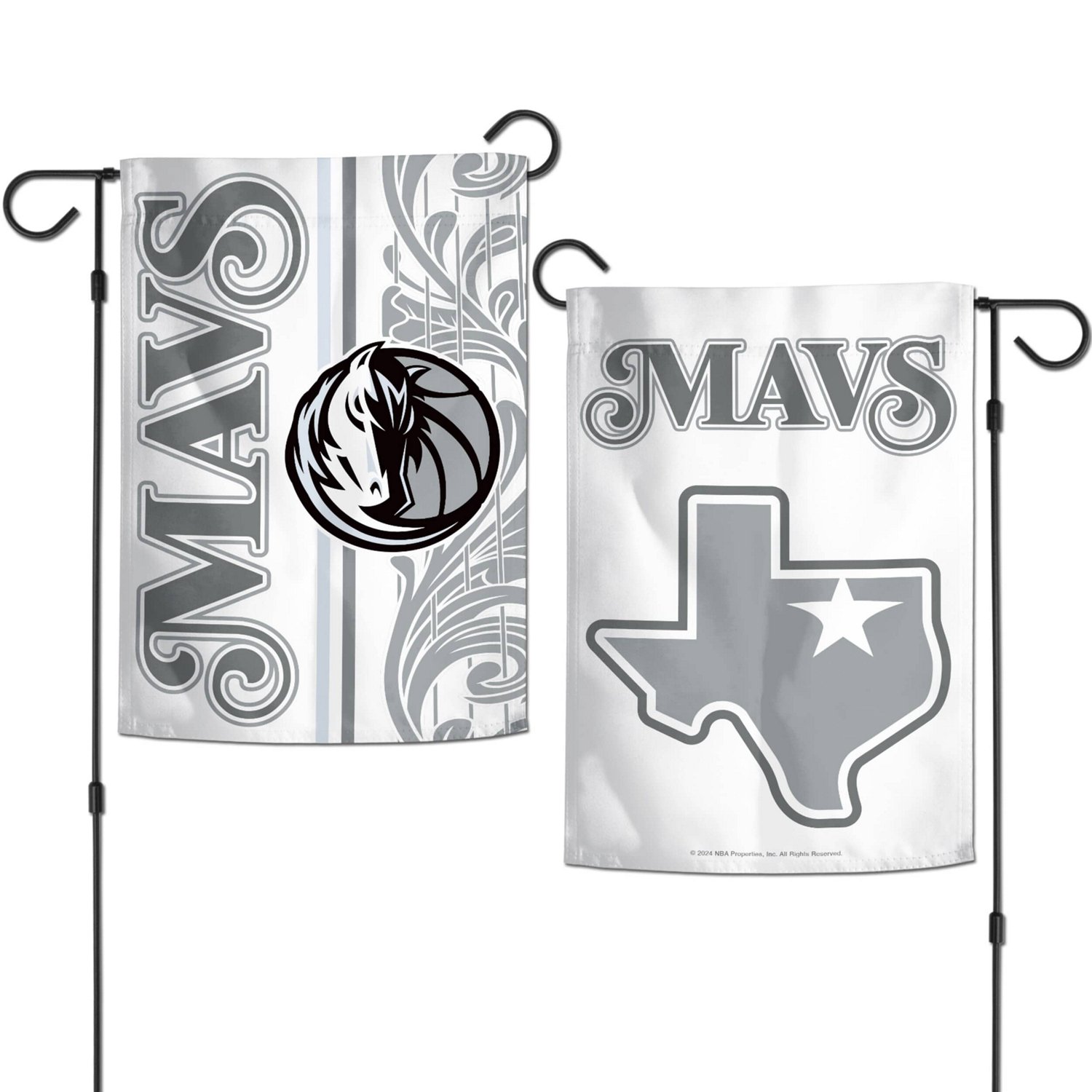 WinCraft Dallas Mavericks 2024 25 City Edition 12" x 18" Two-Sided Garden Flag - view number 3
