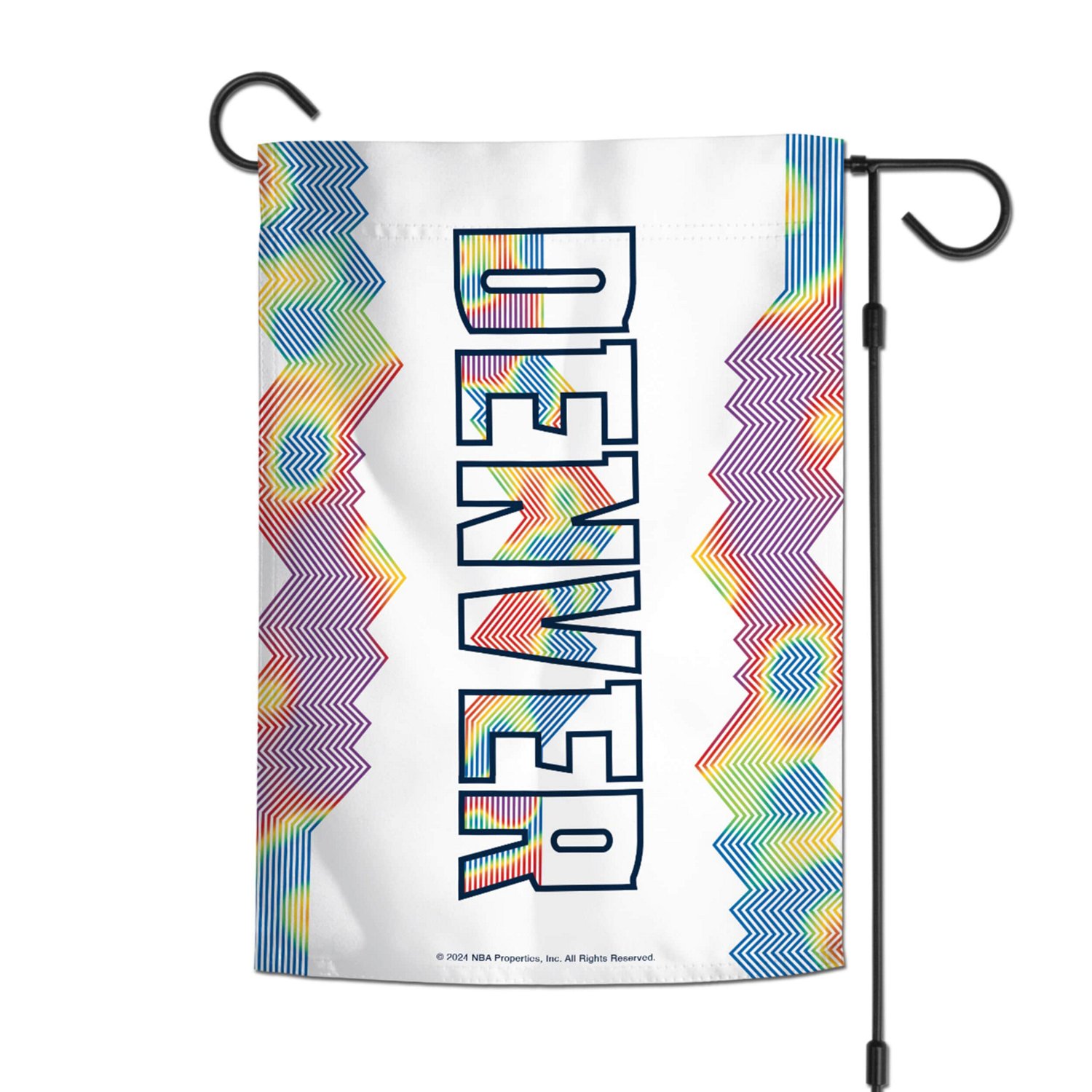 WinCraft Denver Nuggets 2024 25 City Edition 12" x 18" Two-Sided Garden Flag - view number 2