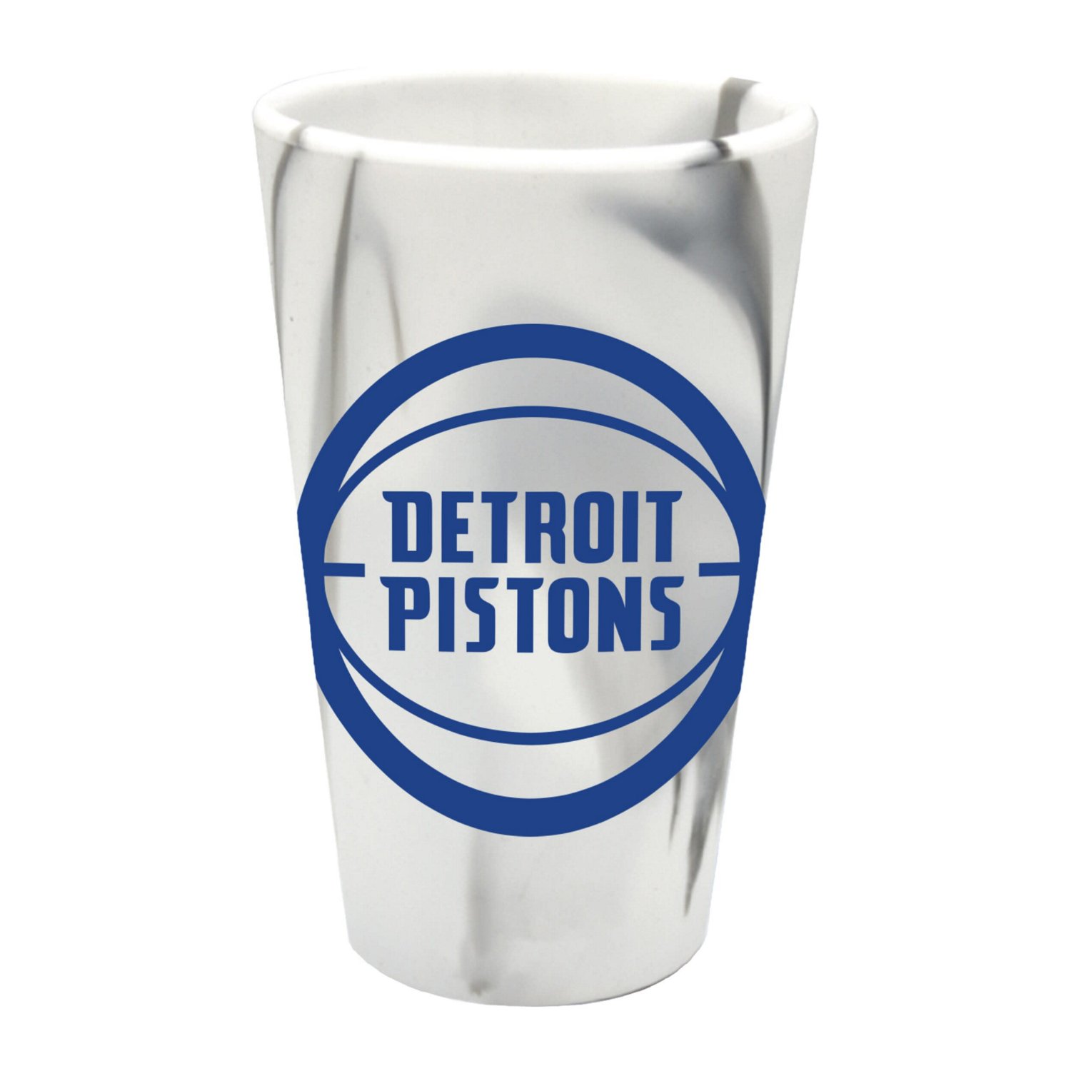 WinCraft Detroit Pistons 16oz Fashion Silicone Pint Glass - view number 1