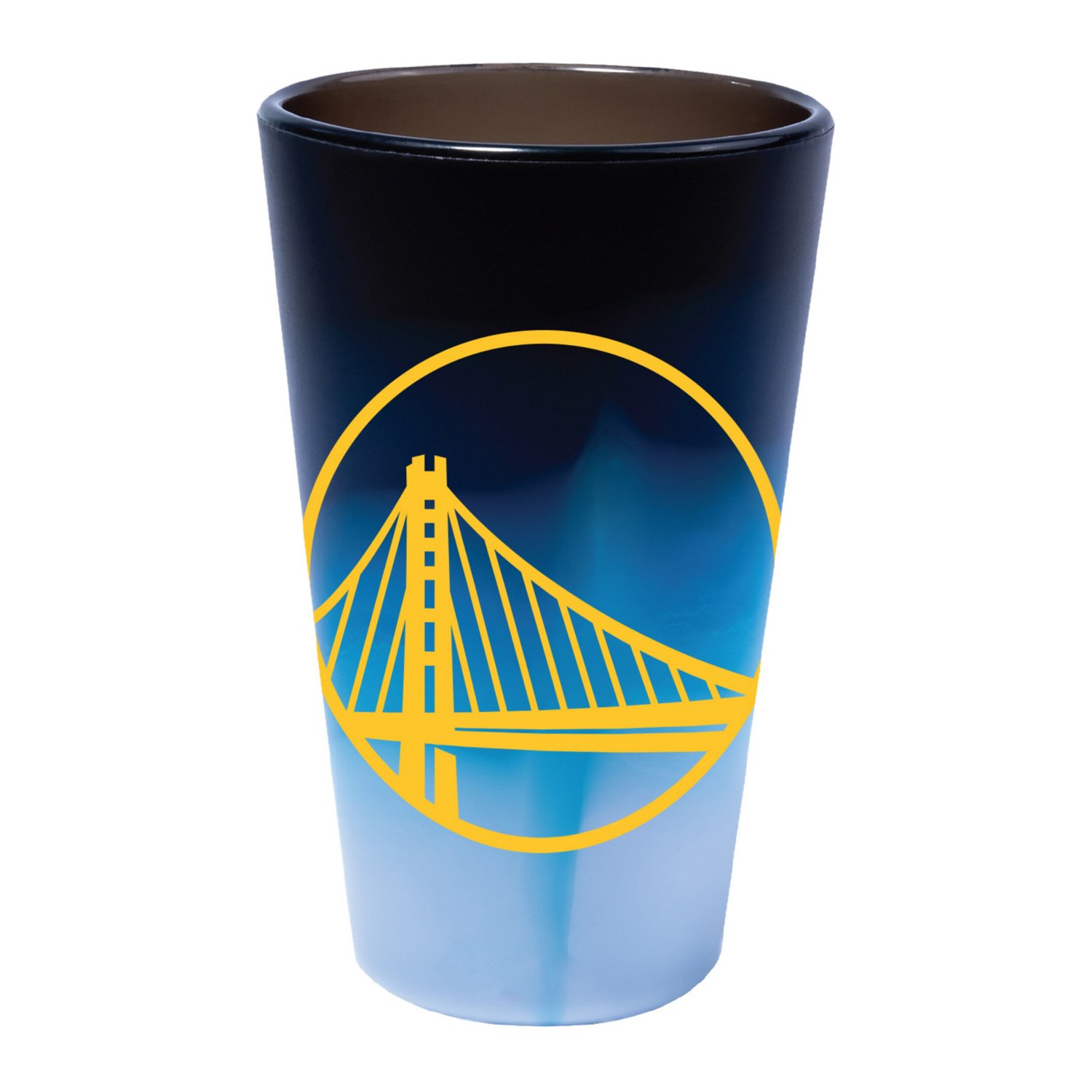 WinCraft Golden State Warriors 16oz Fashion Silicone Pint Glass