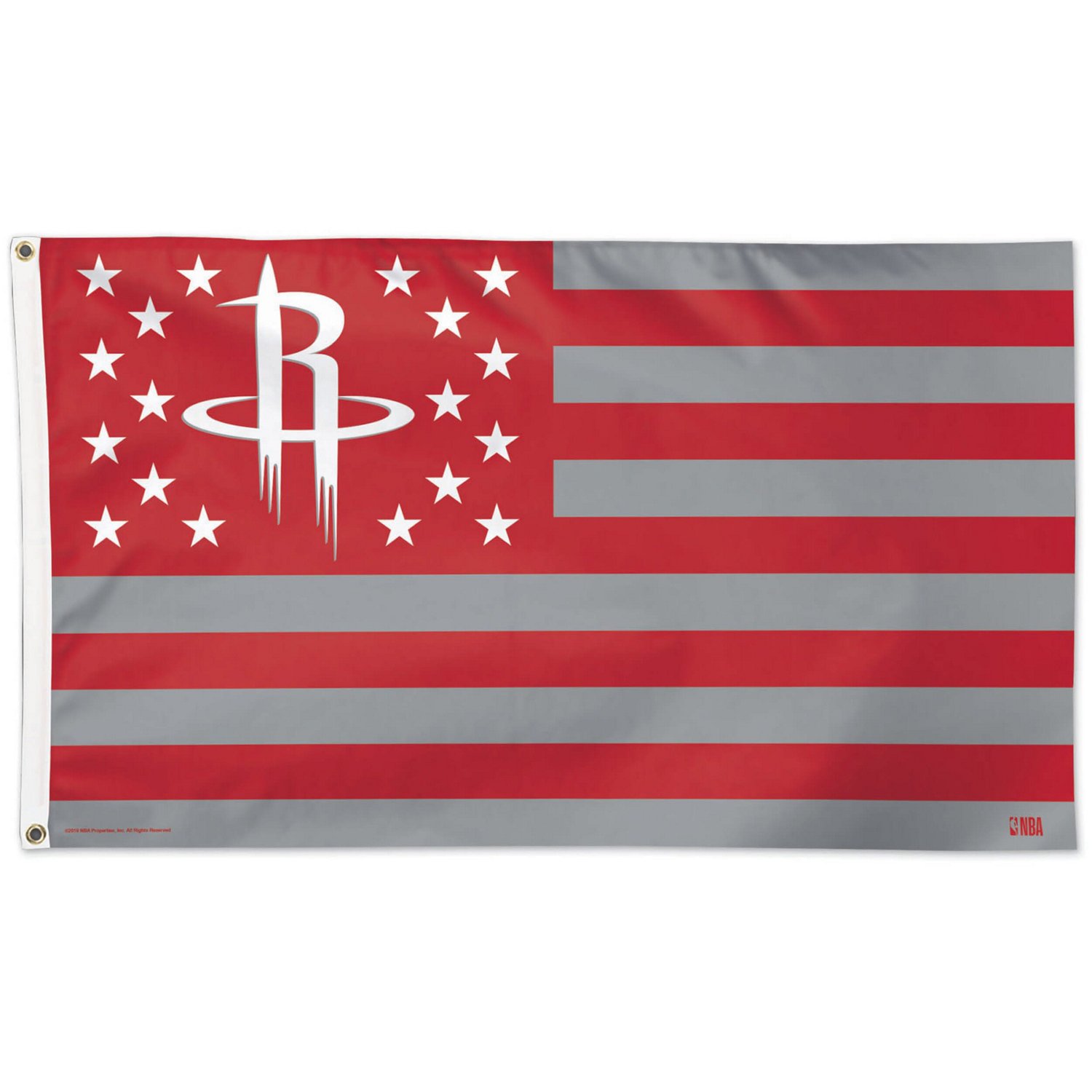 WinCraft Houston Rockets 3' x 5' Stars  Stripes One-Sided Flag - view number 1