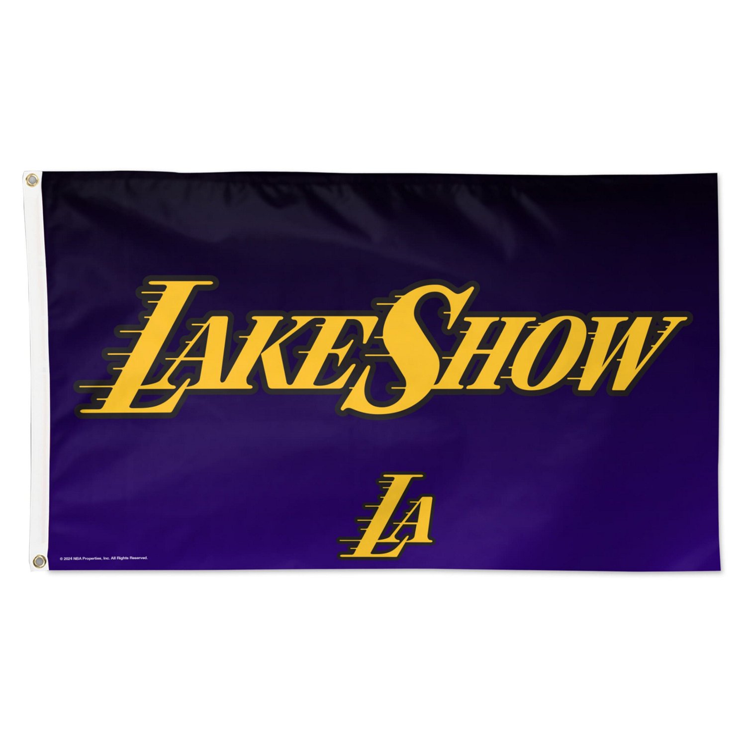 WinCraft Los Angeles Lakers 2024 25 City Edition One-Sided 3' x 5' Deluxe Flag