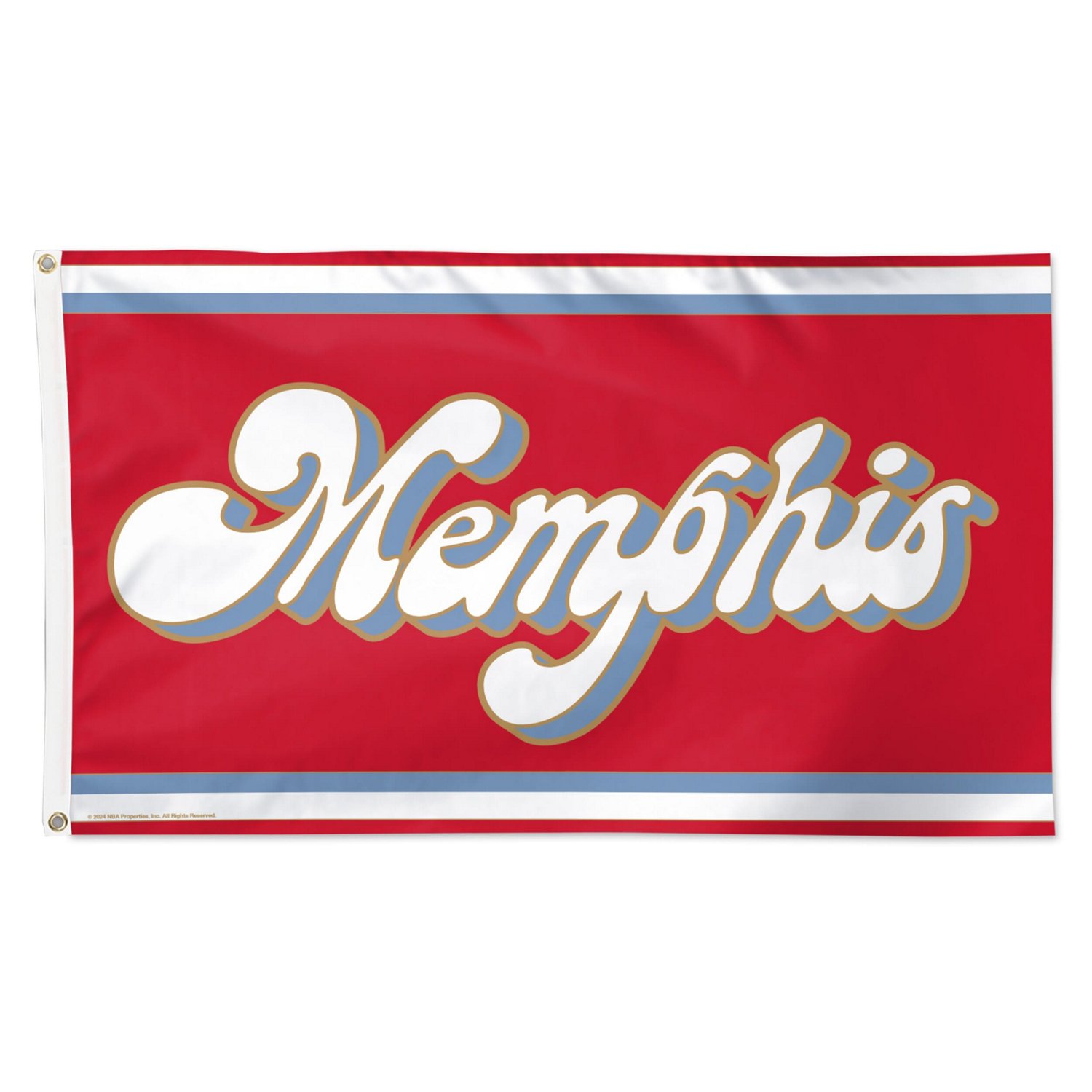 WinCraft Memphis Grizzlies 2024 25 City Edition One-Sided 3' x 5' Deluxe Flag                                                    - view number 1