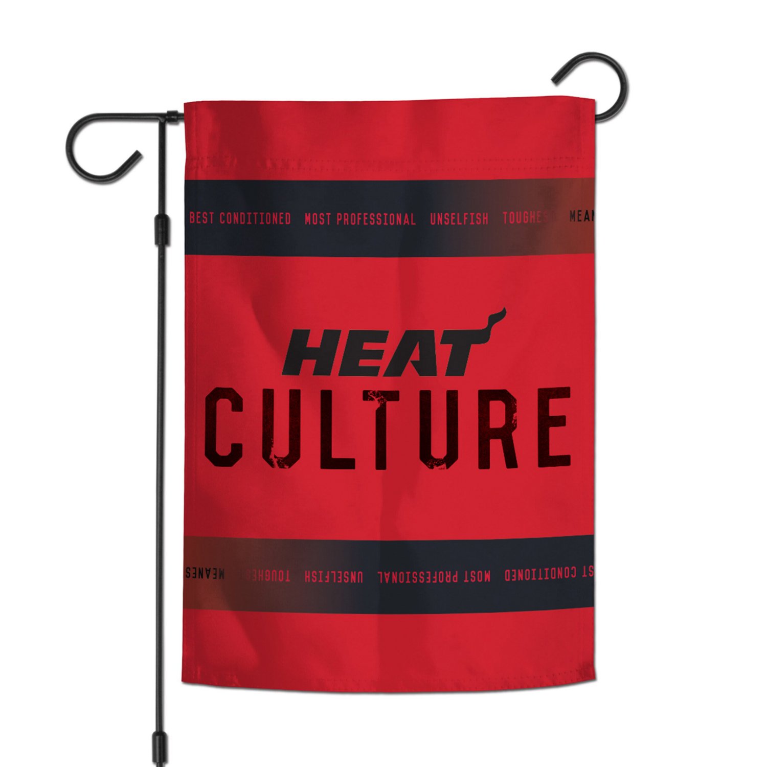 WinCraft Miami Heat 2024 25 City Edition 12" x 18" Two-Sided Garden Flag - view number 1