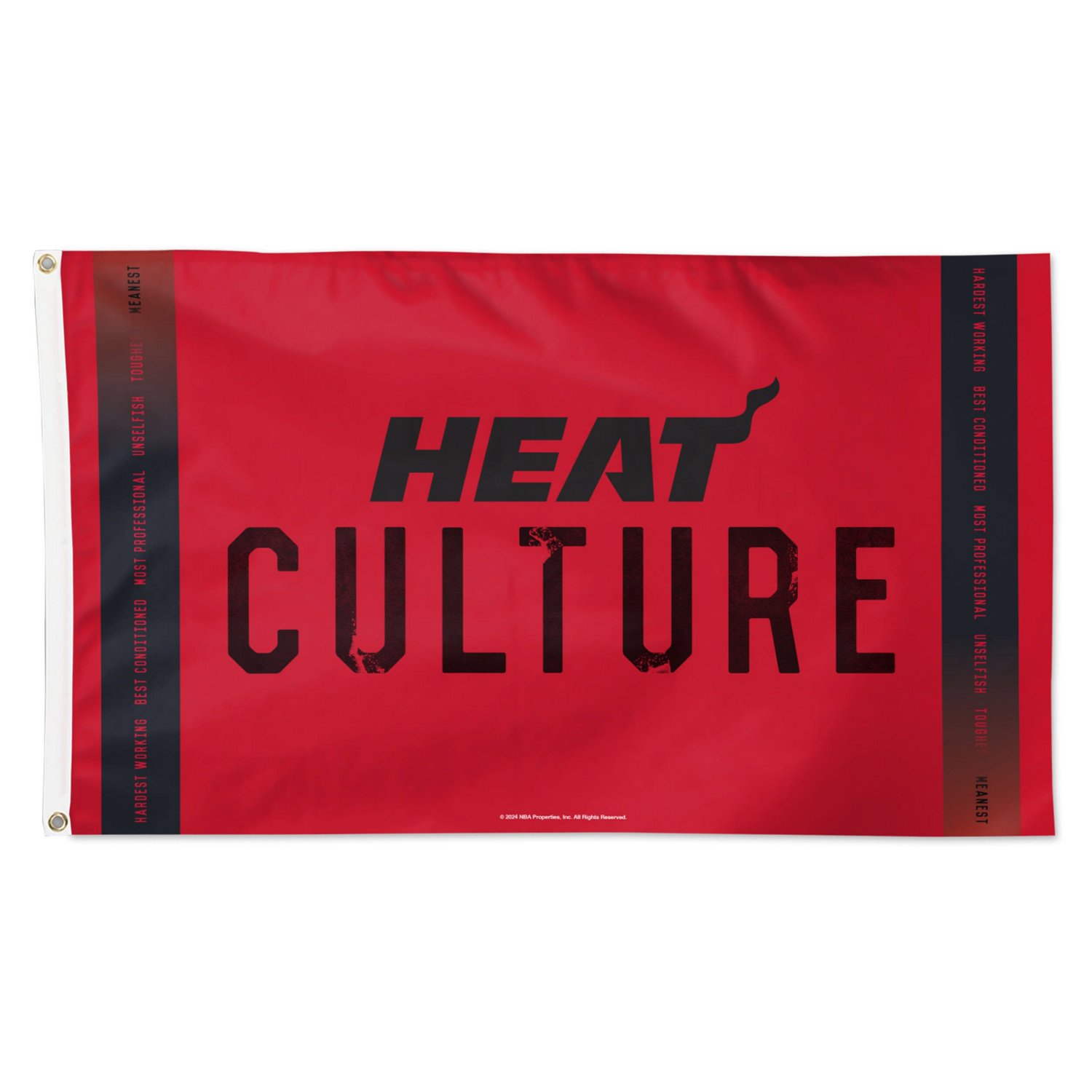 WinCraft Miami Heat 2024 25 City Edition One-Sided 3' x 5' Deluxe Flag - view number 1