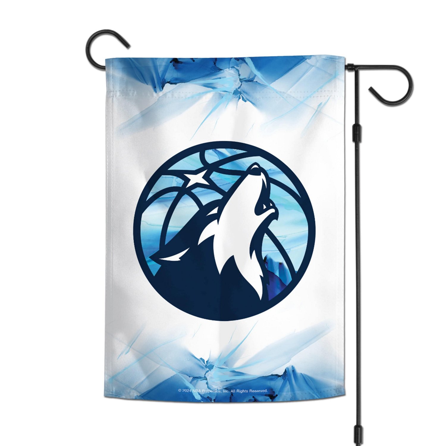 WinCraft Minnesota Timberwolves 2024 25 City Edition 12" x 18" Two-Sided Garden Flag - view number 2