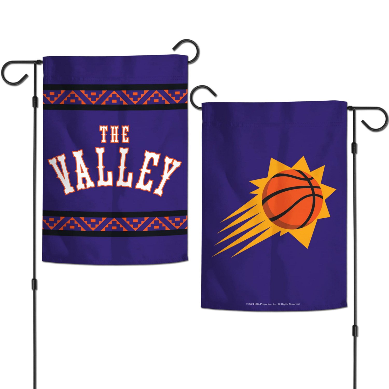 WinCraft Phoenix Suns 2024 25 City Edition 12" x 18" Two-Sided Garden Flag - view number 3