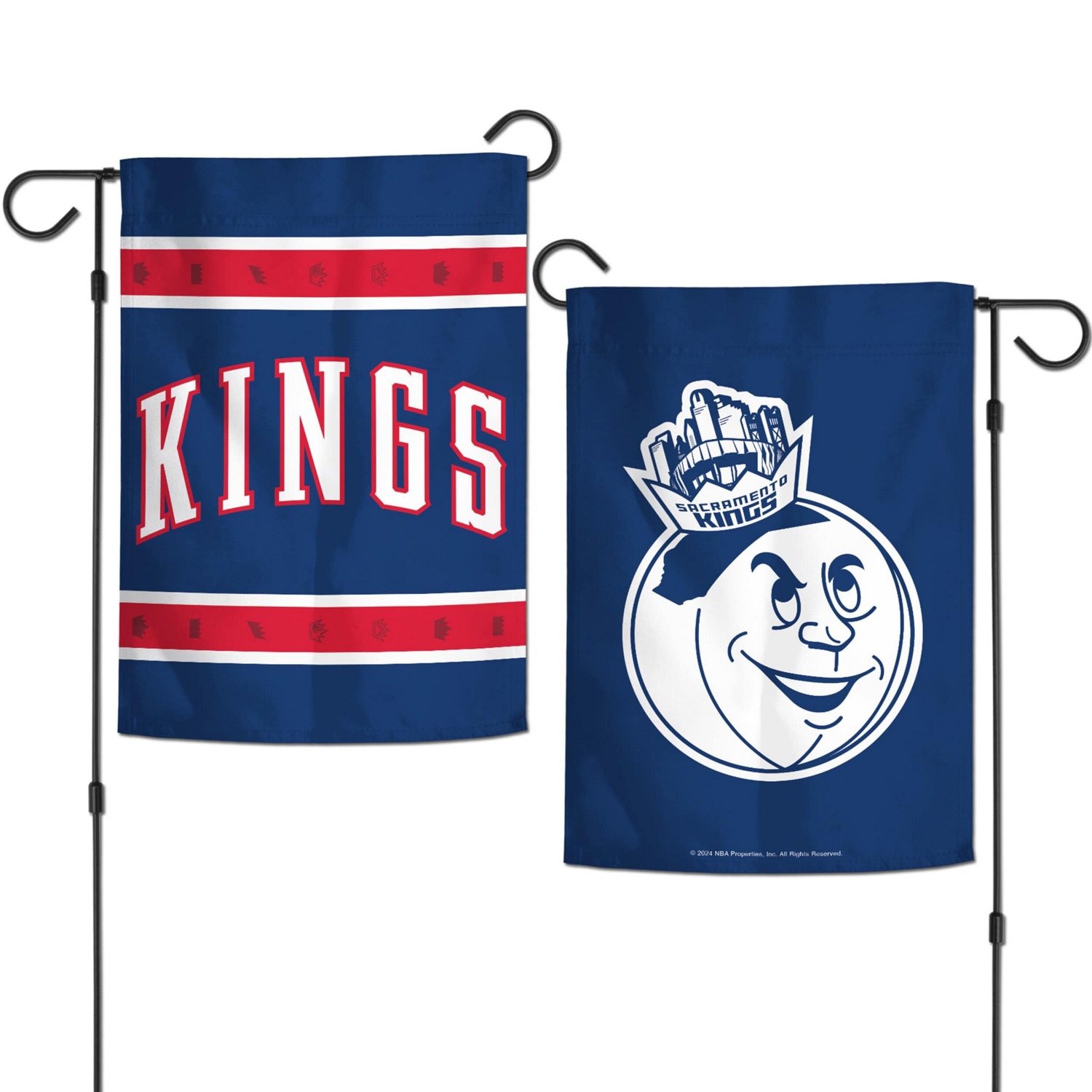 WinCraft Sacramento Kings 2024 25 City Edition 12" x 18" Two-Sided Garden Flag                                                   - view number 3