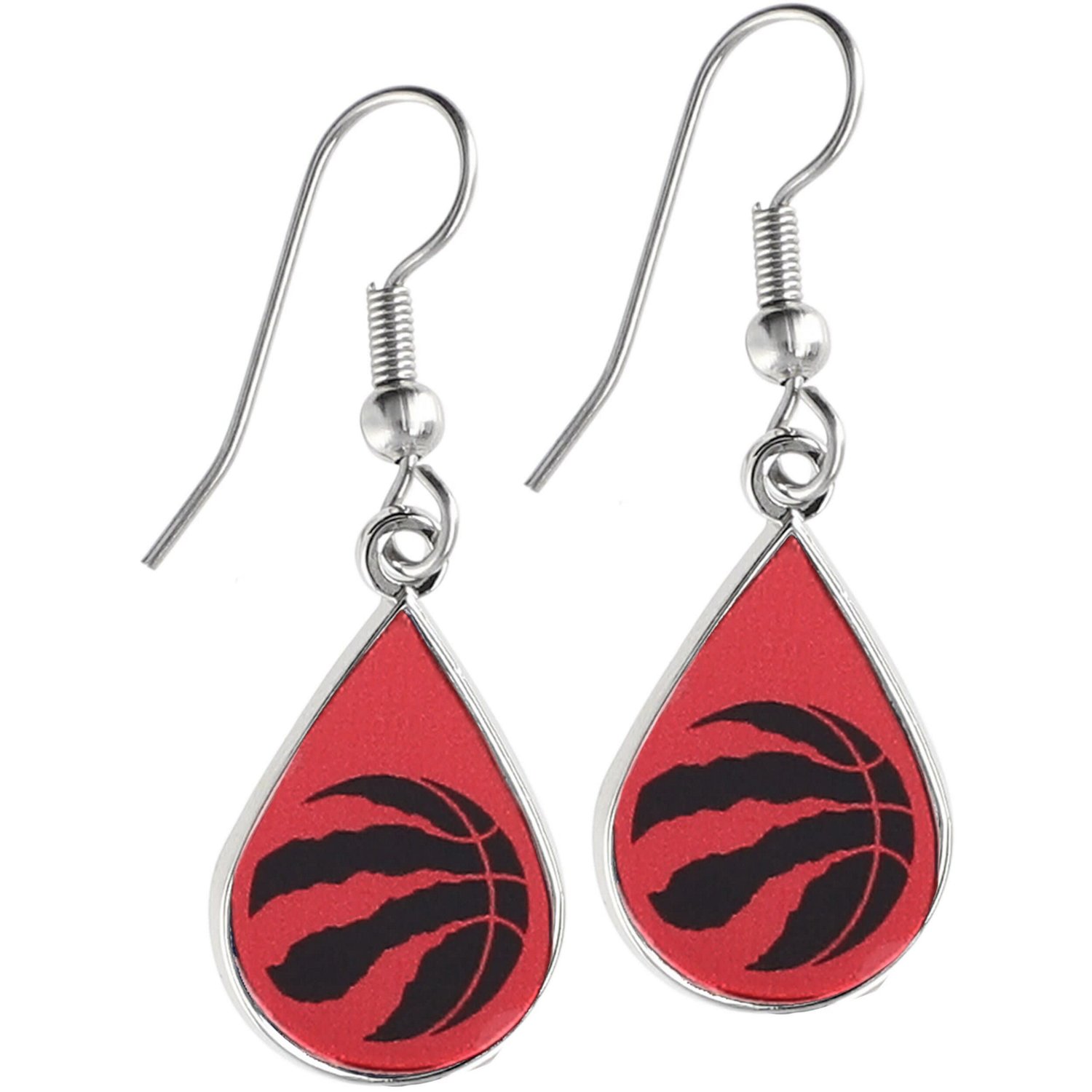 WinCraft Toronto Raptors Teardrop Dangle Earrings