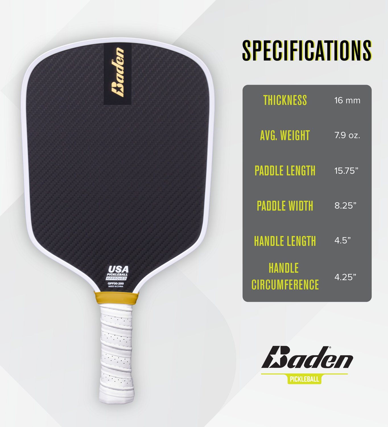 Baden Perfection 3K Pickleball Paddle - view number 5