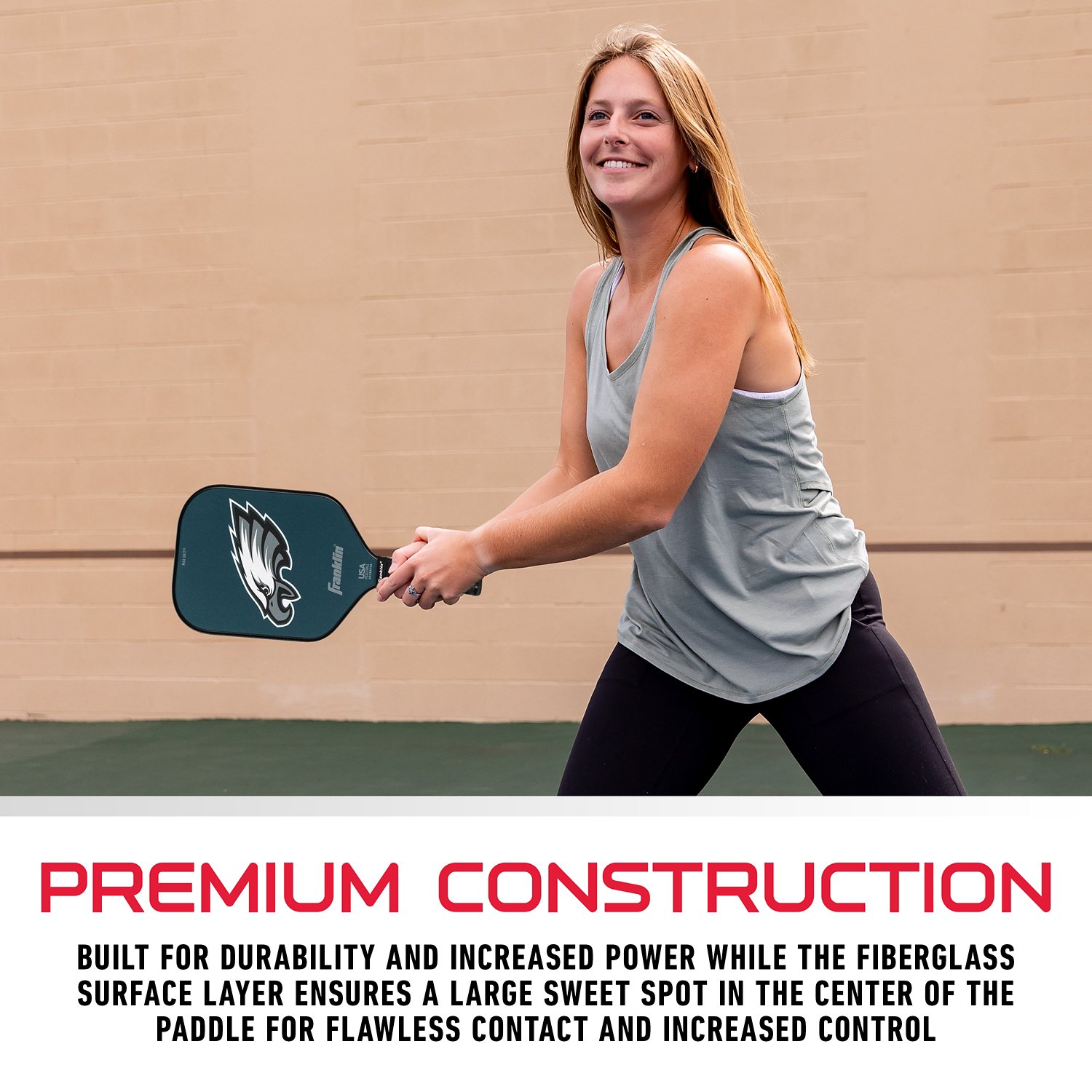 Franklin Philadelphia Eagles Pickleball Paddle - view number 6