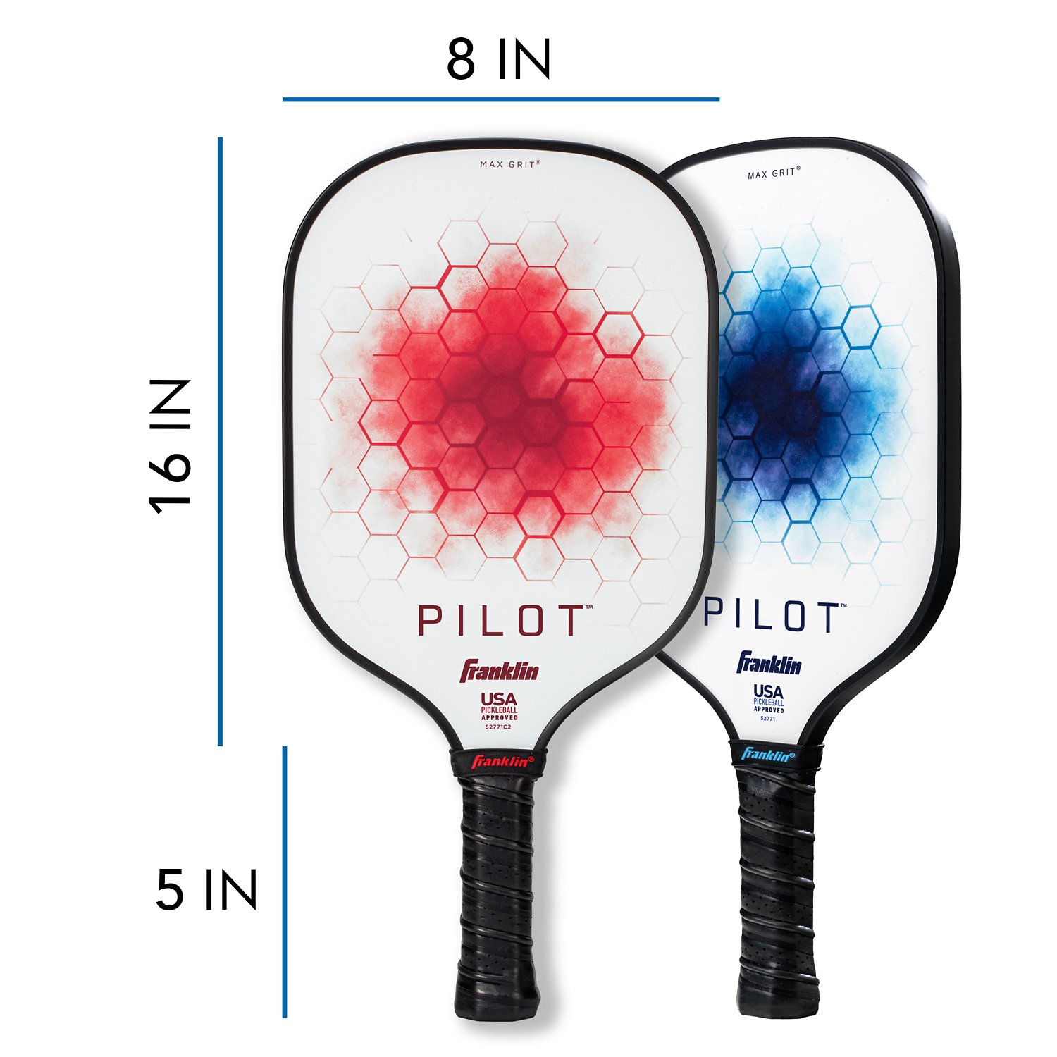 Franklin Sports Pilot Pickleball Paddles Set - view number 3