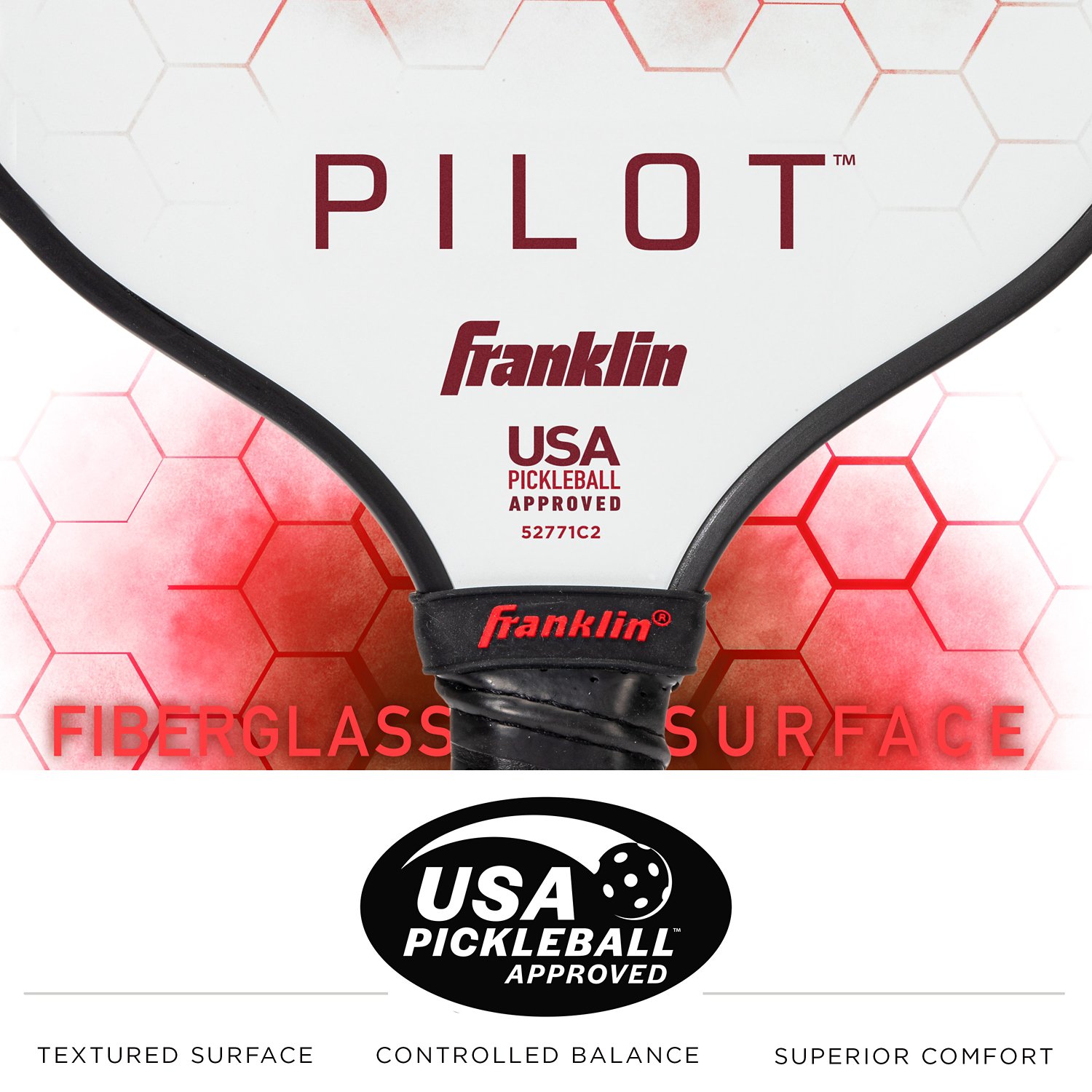 Franklin Sports Pilot Pickleball Paddles Set - view number 7