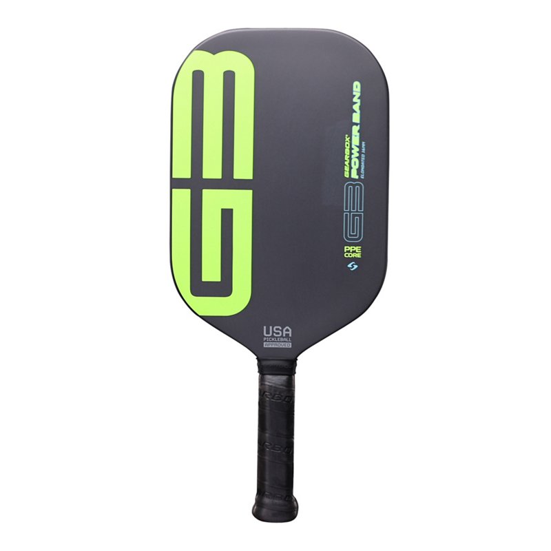 Gearbox G3 Power Band Pickleball Paddle Black/Light Green, 14mm - Pickleball at Academy Sports