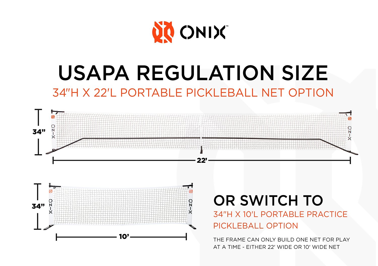 Onix Portable Pickleball Net                                                                                                     - view number 5