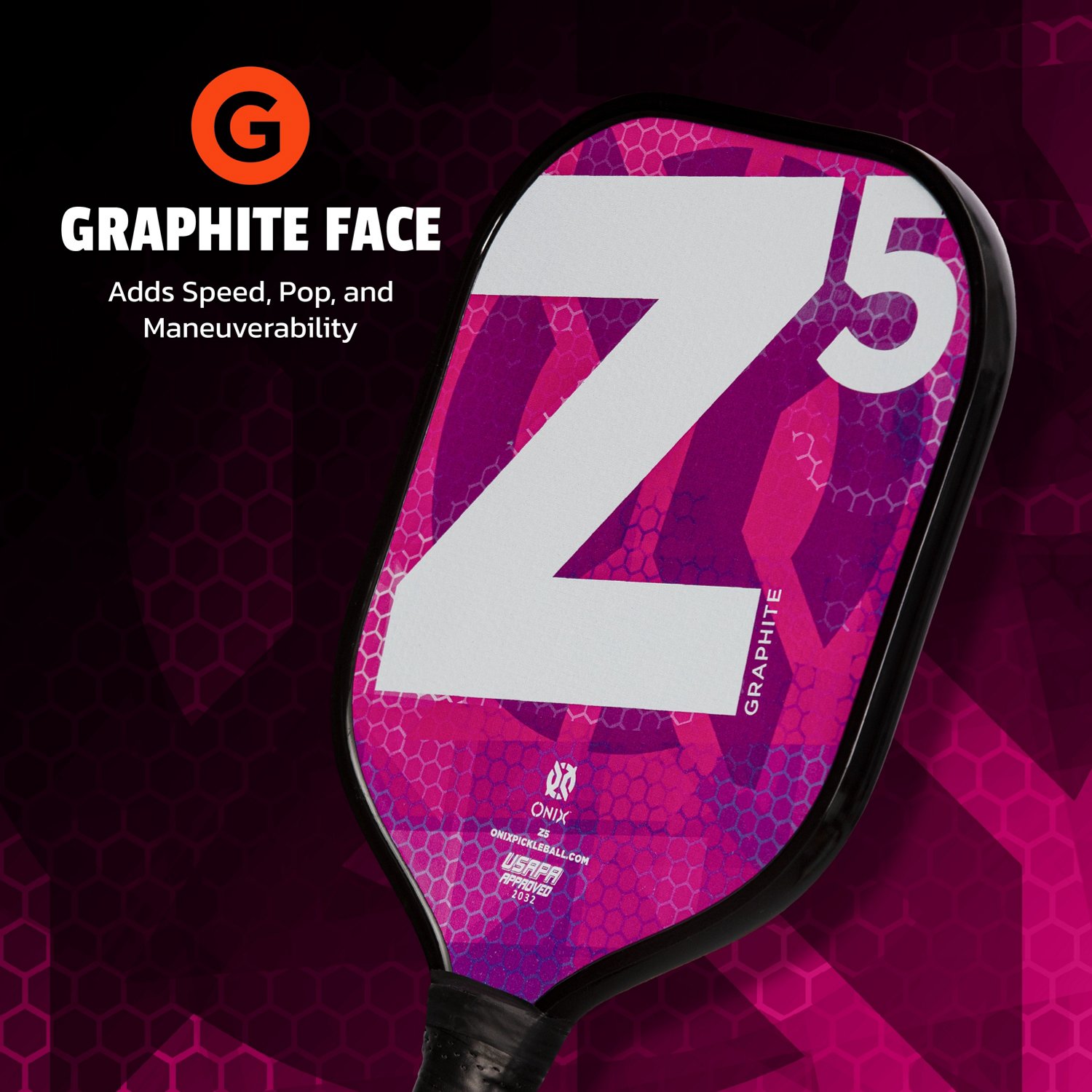 Onix Z5 Graphite Pickleball Paddle - view number 4