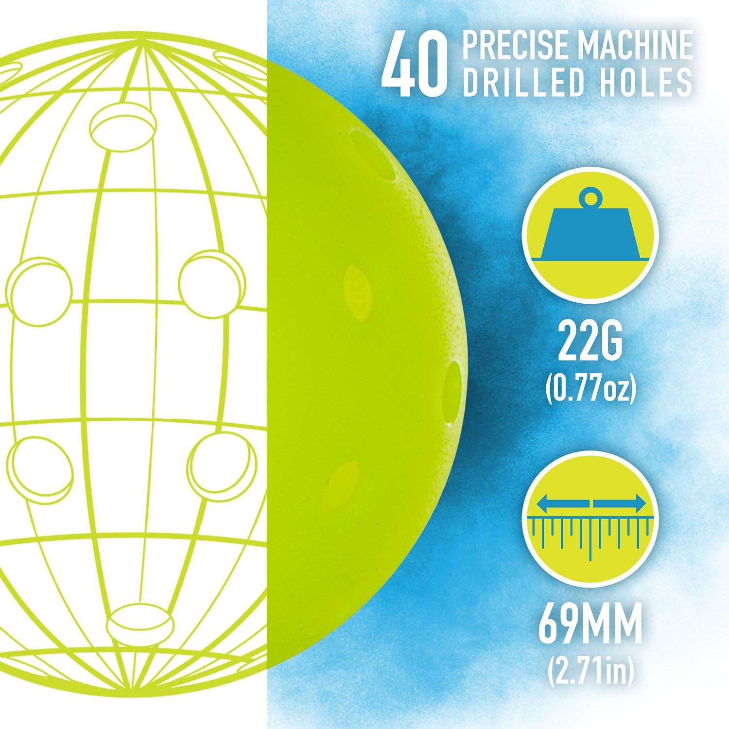 Franklin 69mm Training Balls 3-Pack - view number 3