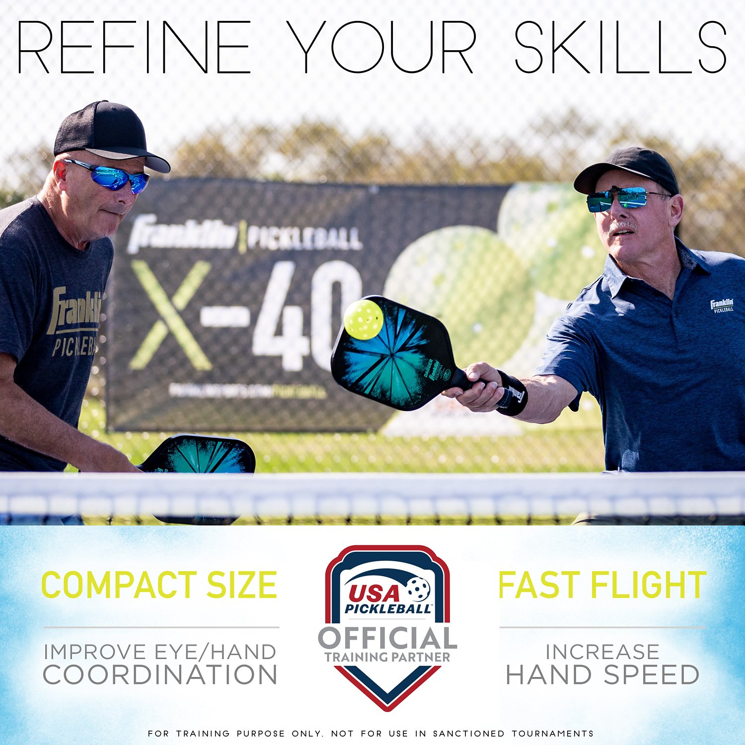 Franklin 69mm Training Balls 3-Pack - view number 7