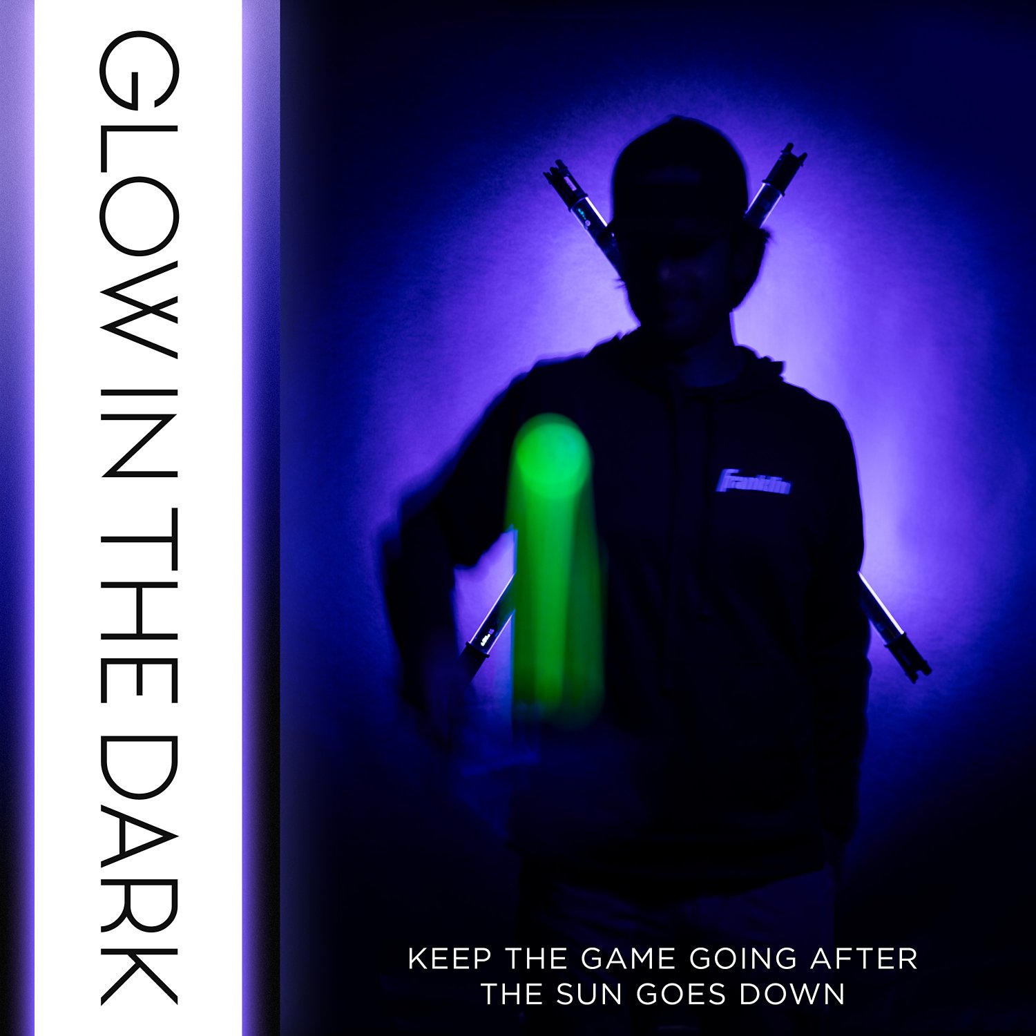 Franklin Sports Glow in the Dark Outdoor Pickleballs 3-Pack - view number 6