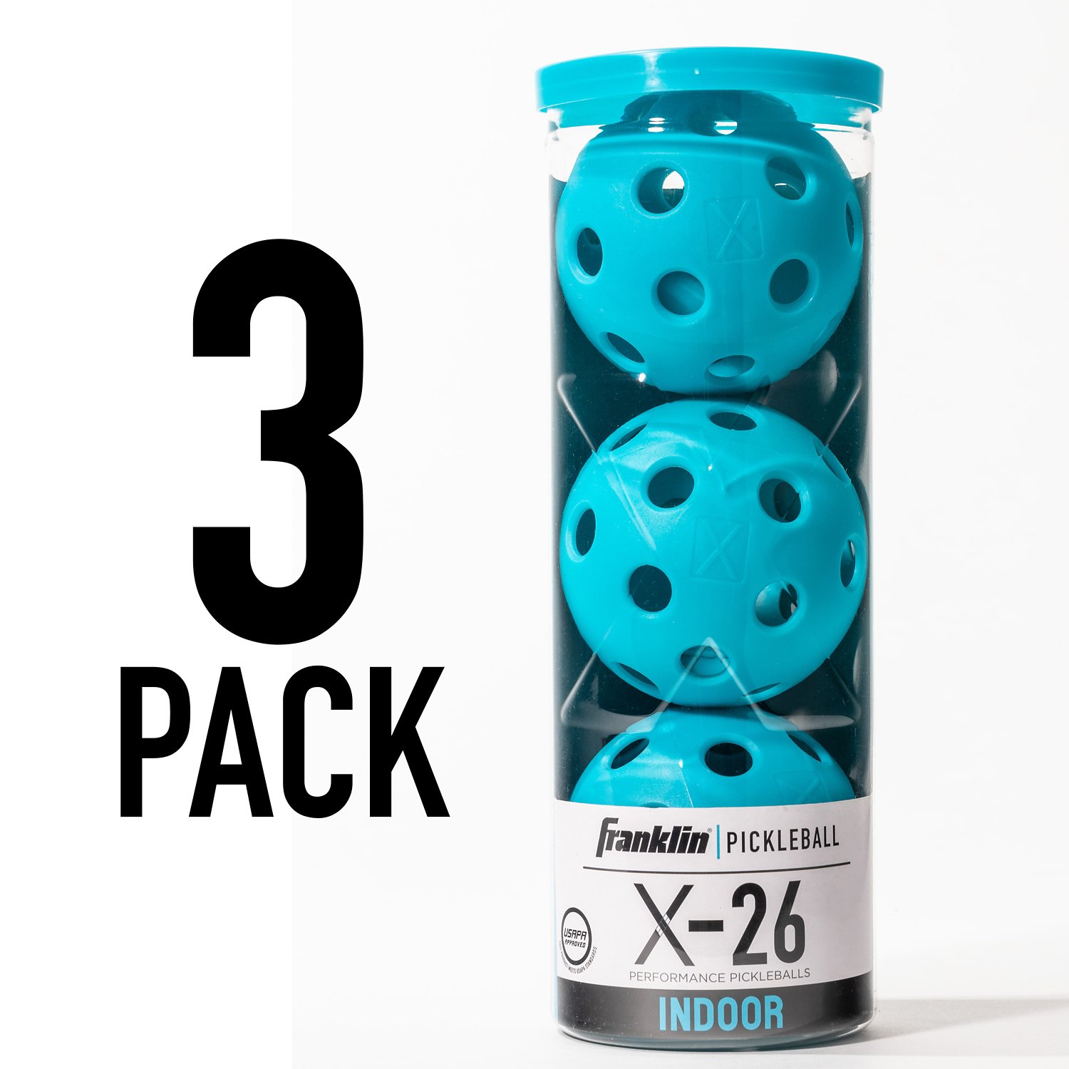 Franklin X-26 USAPA Indoor Pickleball 3-Pack                                                                                     - view number 2