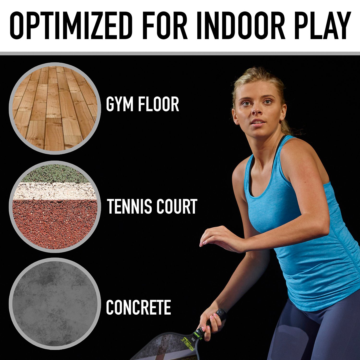 Franklin X-26 USAPA Indoor Pickleball 3-Pack                                                                                     - view number 6