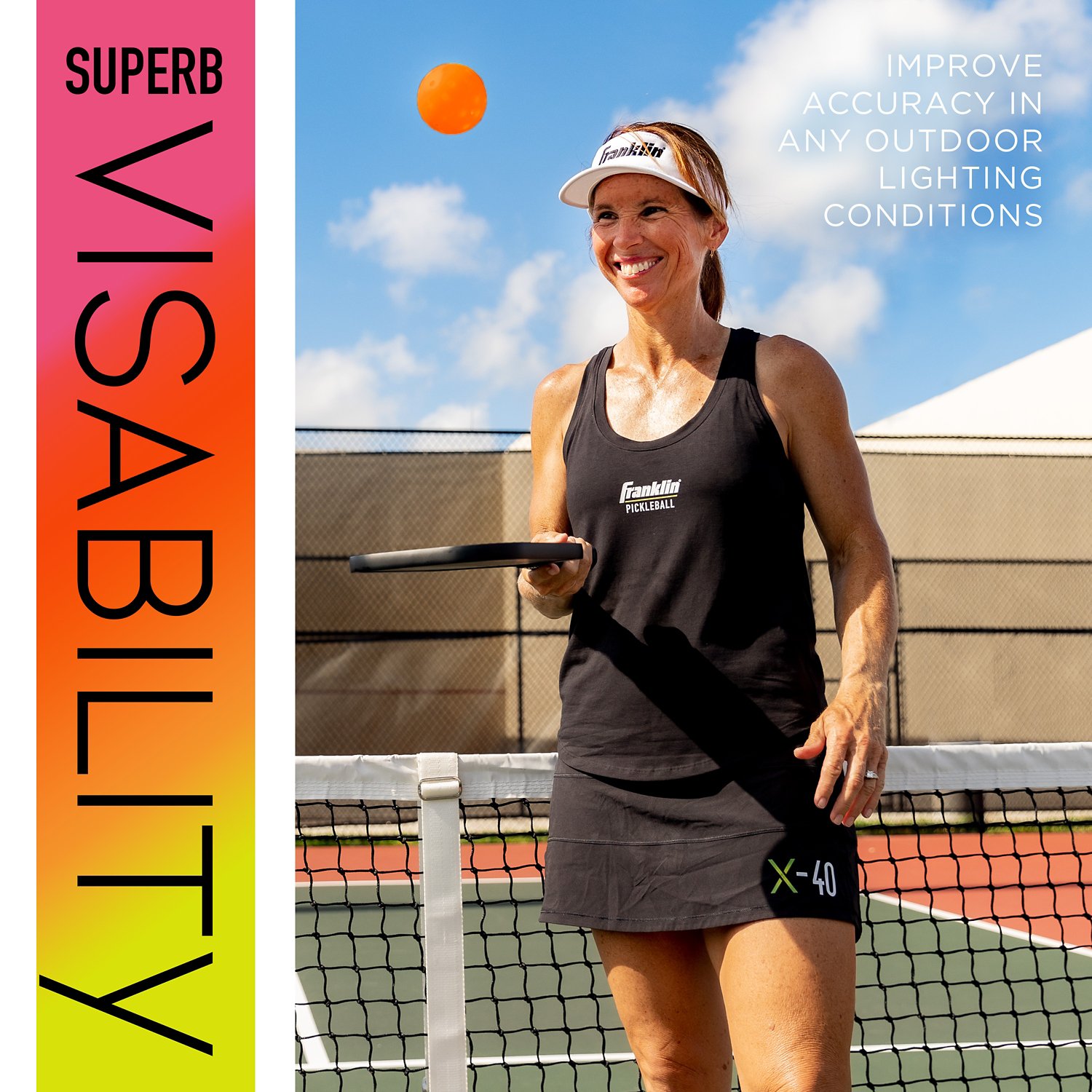 Franklin X-40 Outdoor Pickleballs 12-Pack                                                                                        - view number 6