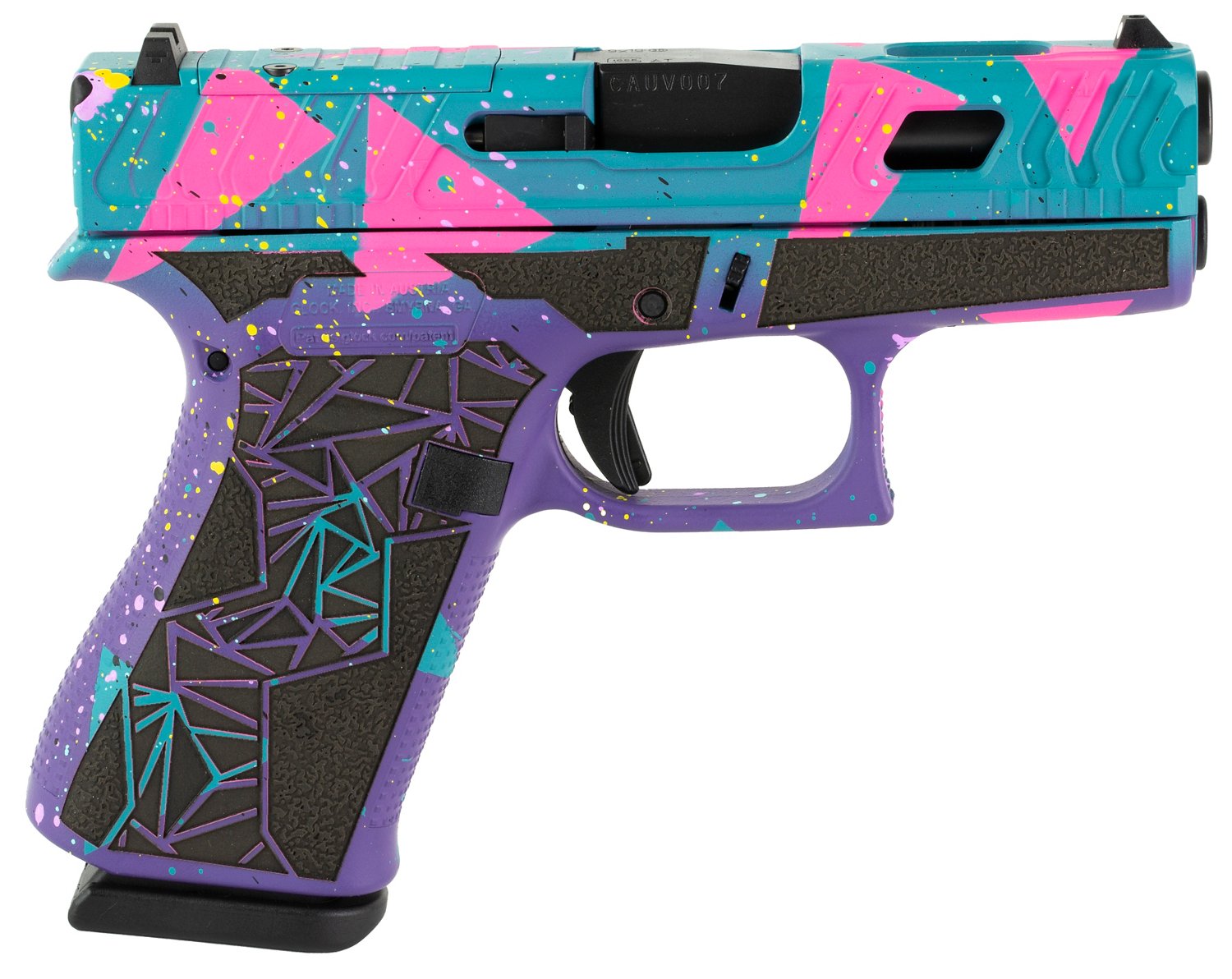 GLOCK 43X 80s Day 9mm Pistol