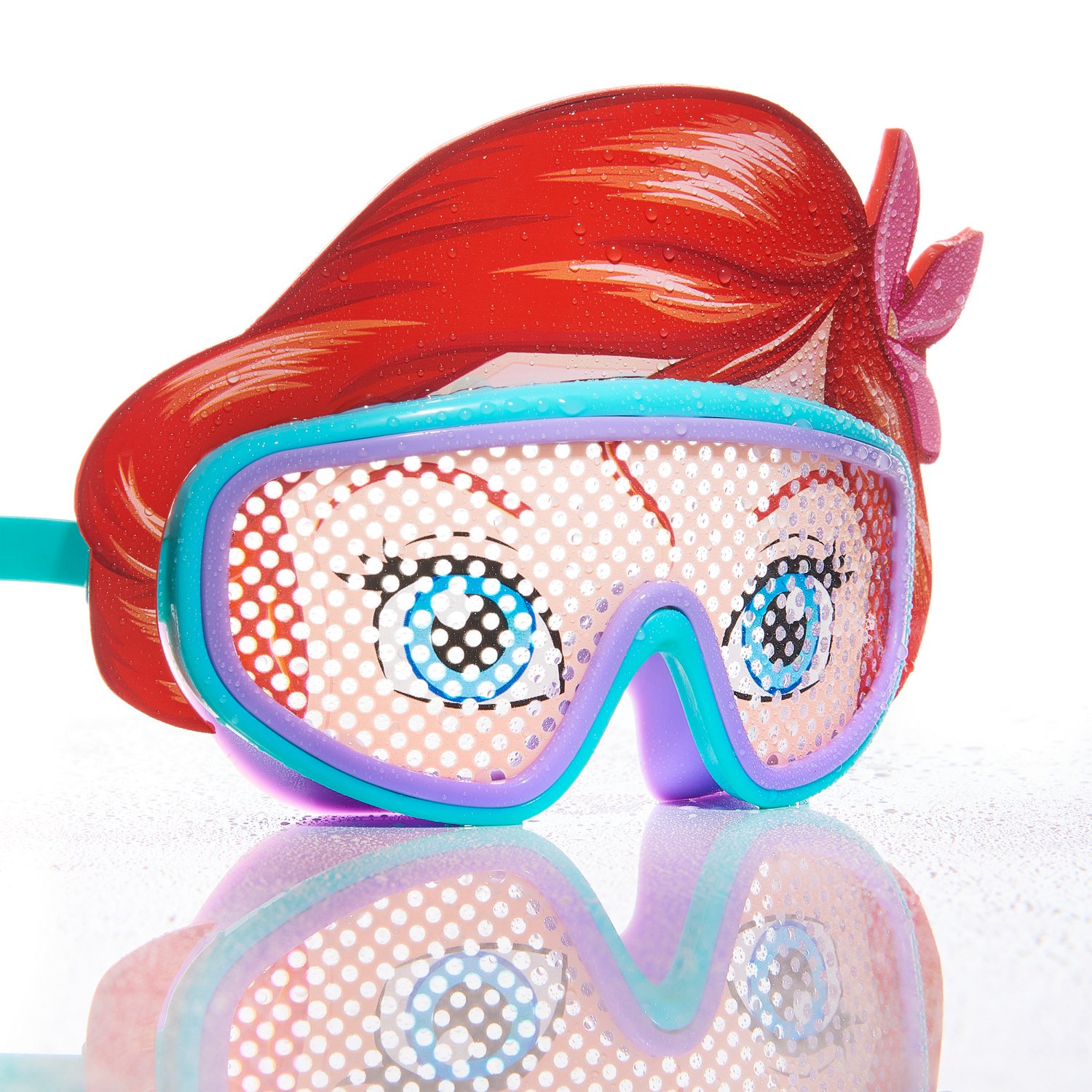 SwimWays Girls' Disney The Little Mermaid Ariel Swim Mask                                                                        - view number 2