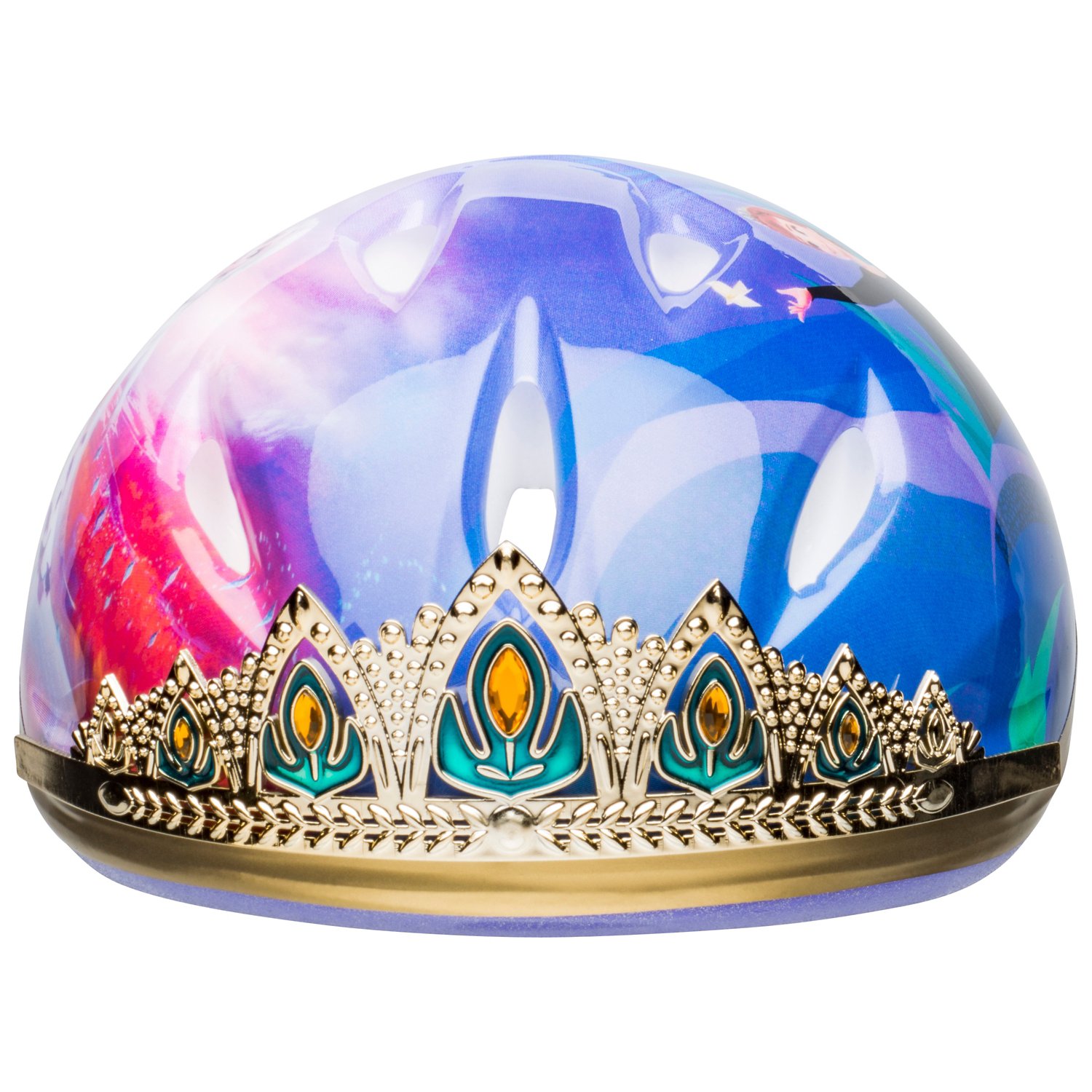 Bell Girls’ Frozen II 3-D Queen Anna Tiara Bike Helmet                                                                         - view number 1