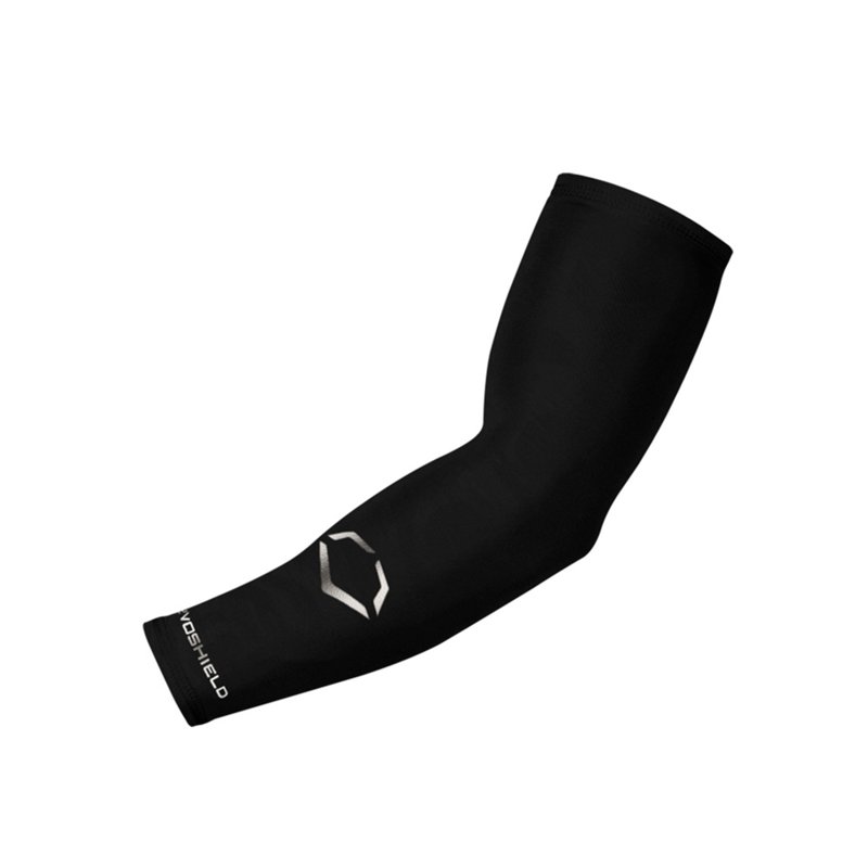 EvoShield Adults' Solid Compression Baseball Pitcher Arm Sleeve Black, Small/Medium - Baseball/Softball Accessories at Academy Sports