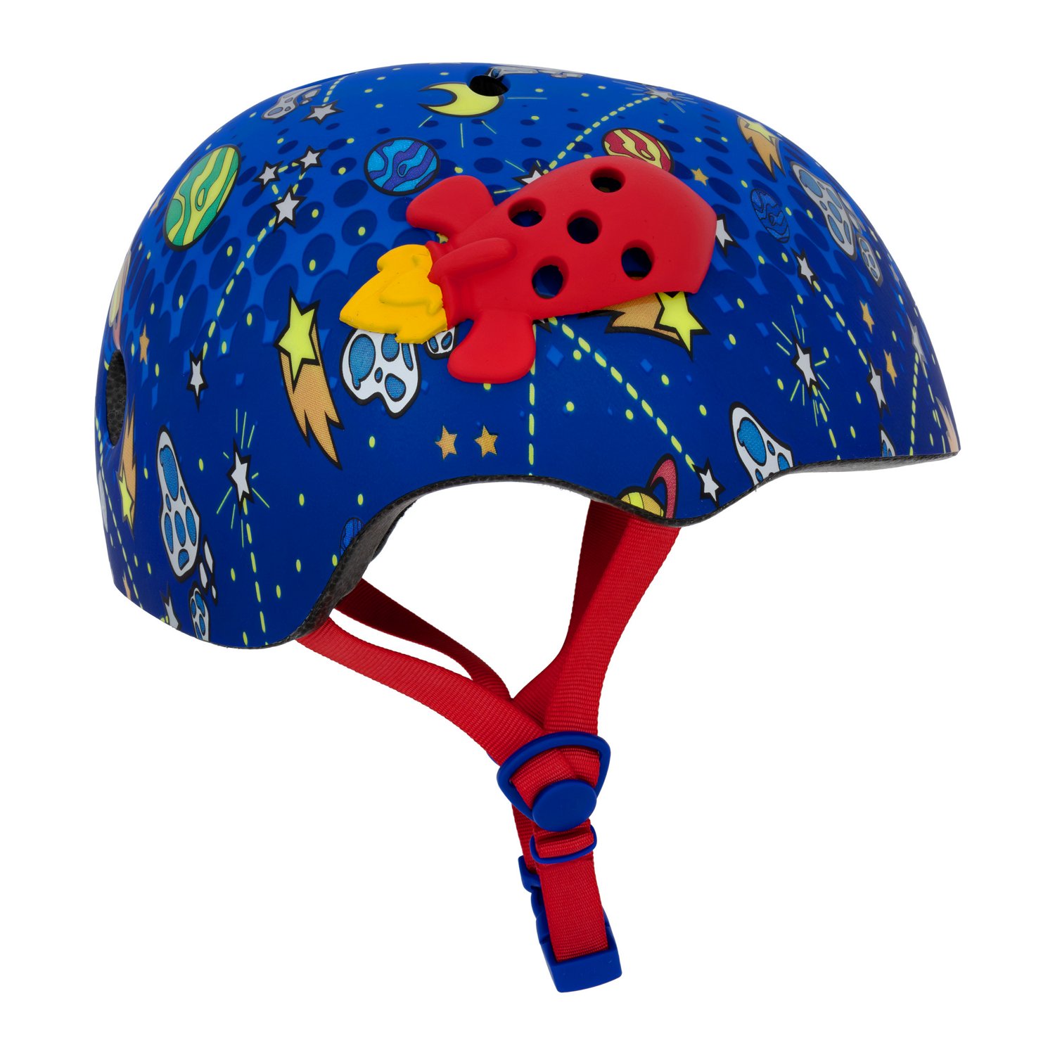 Raskullz Boys’ Orbit Rocket Charms Helmet                                                                                      - view number 4