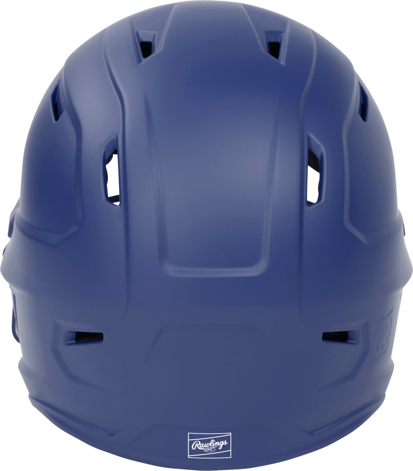 Rawlings Junior Mach Hi-Viz 1-Tone Batting Helmet with Attached Face Guard - view number 4