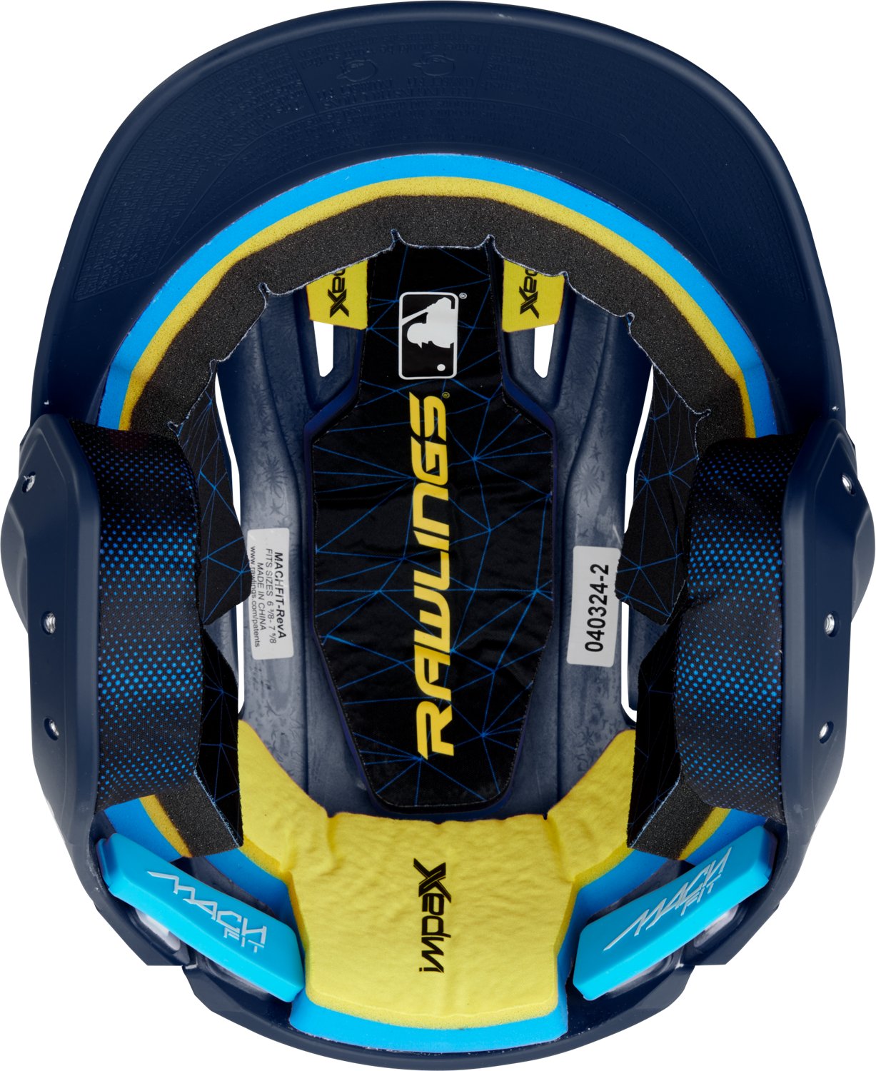 Rawlings Mach Fit Matte 1-Tone Baseball Helmet                                                                                   - view number 5