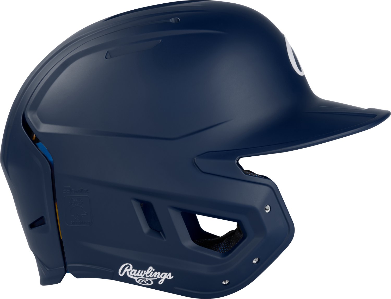 Rawlings Mach Fit Matte 1-Tone Baseball Helmet                                                                                   - view number 4