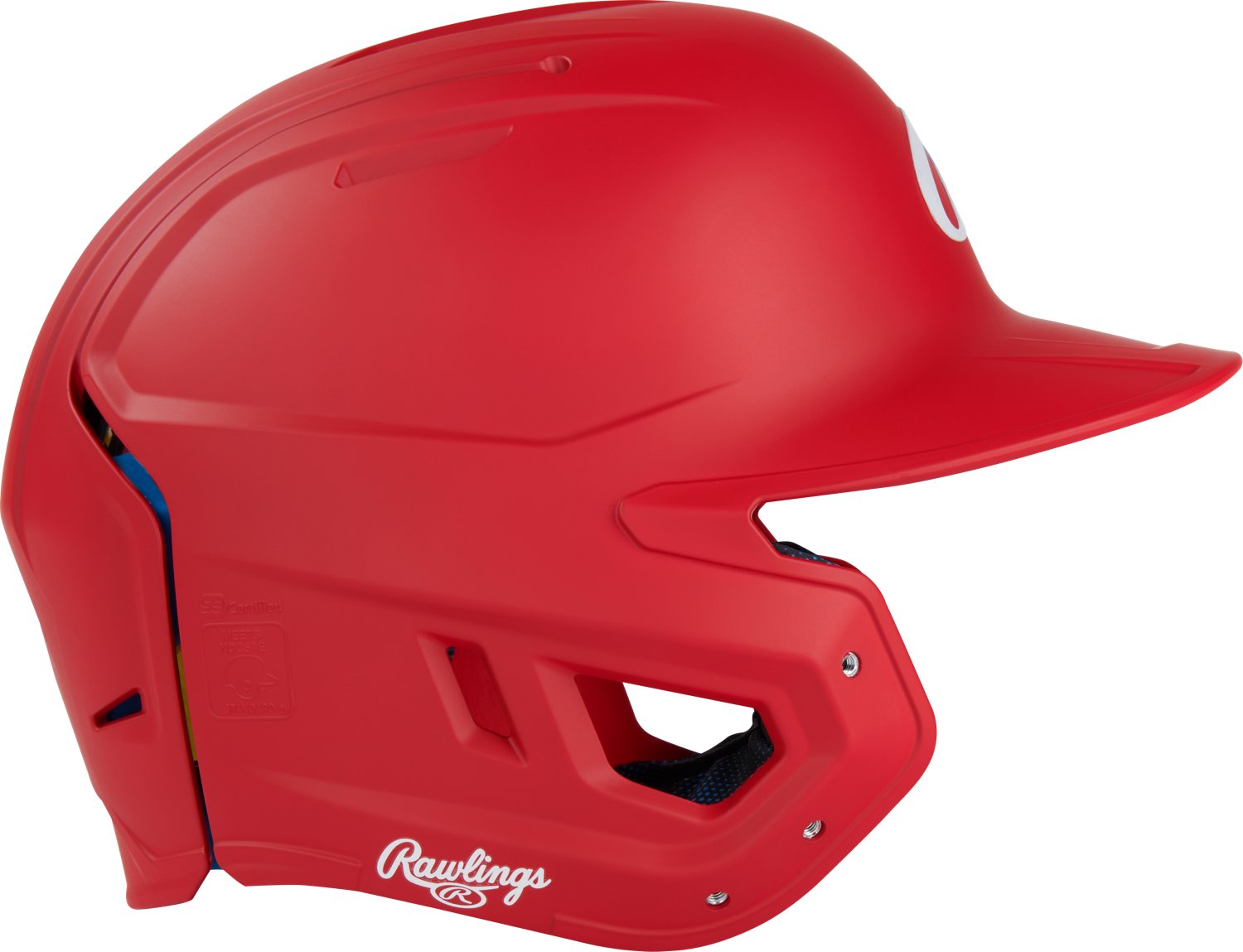 Rawlings Mach Fit Matte 1-Tone Baseball Helmet                                                                                   - view number 4