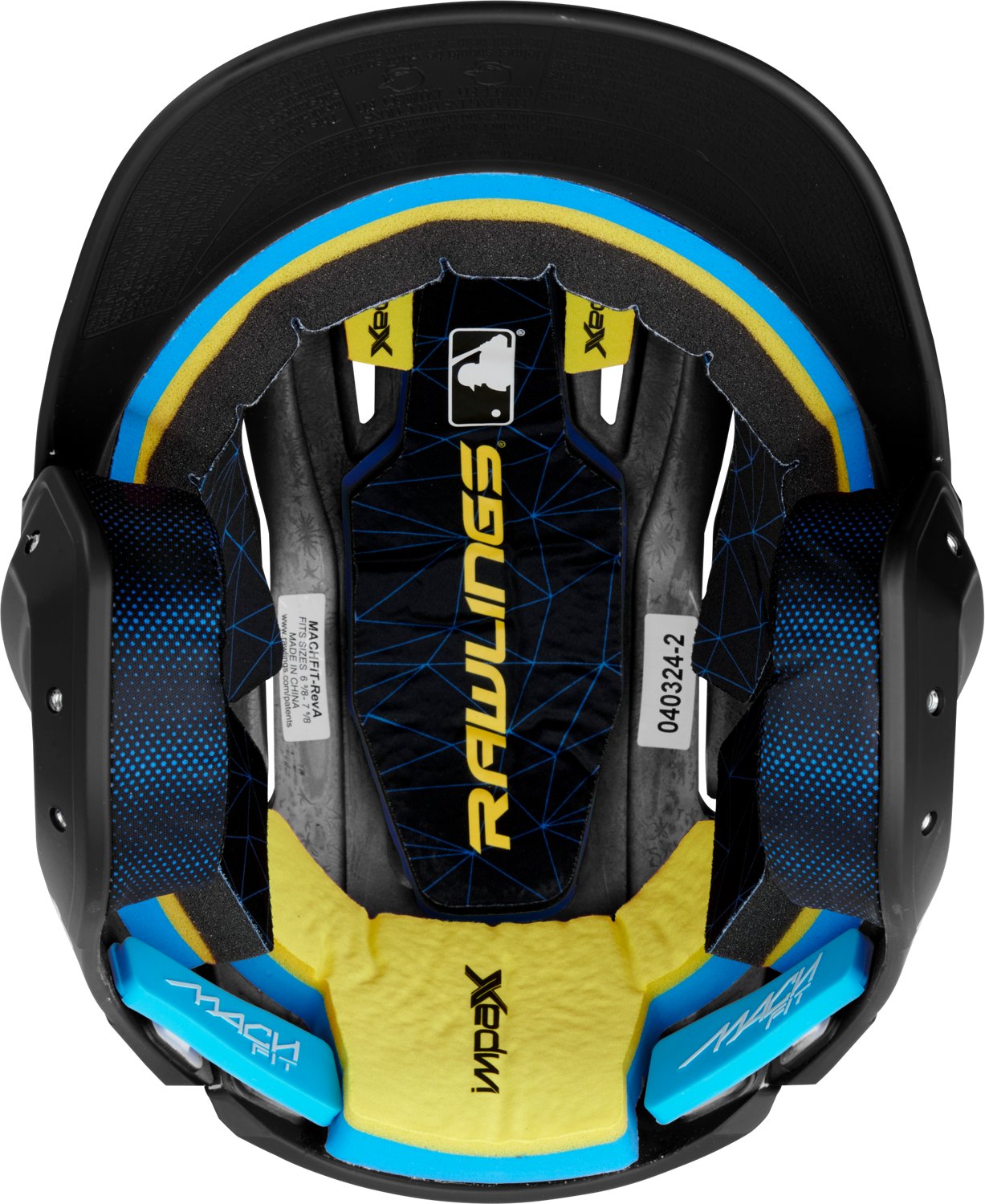 Rawlings Mach Fit Matte 1-Tone Baseball Helmet                                                                                   - view number 3