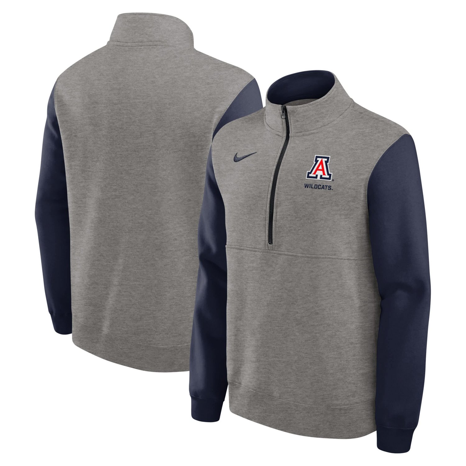 Nike Arizona Wildcats Club Fleece Half-Zip Pullover