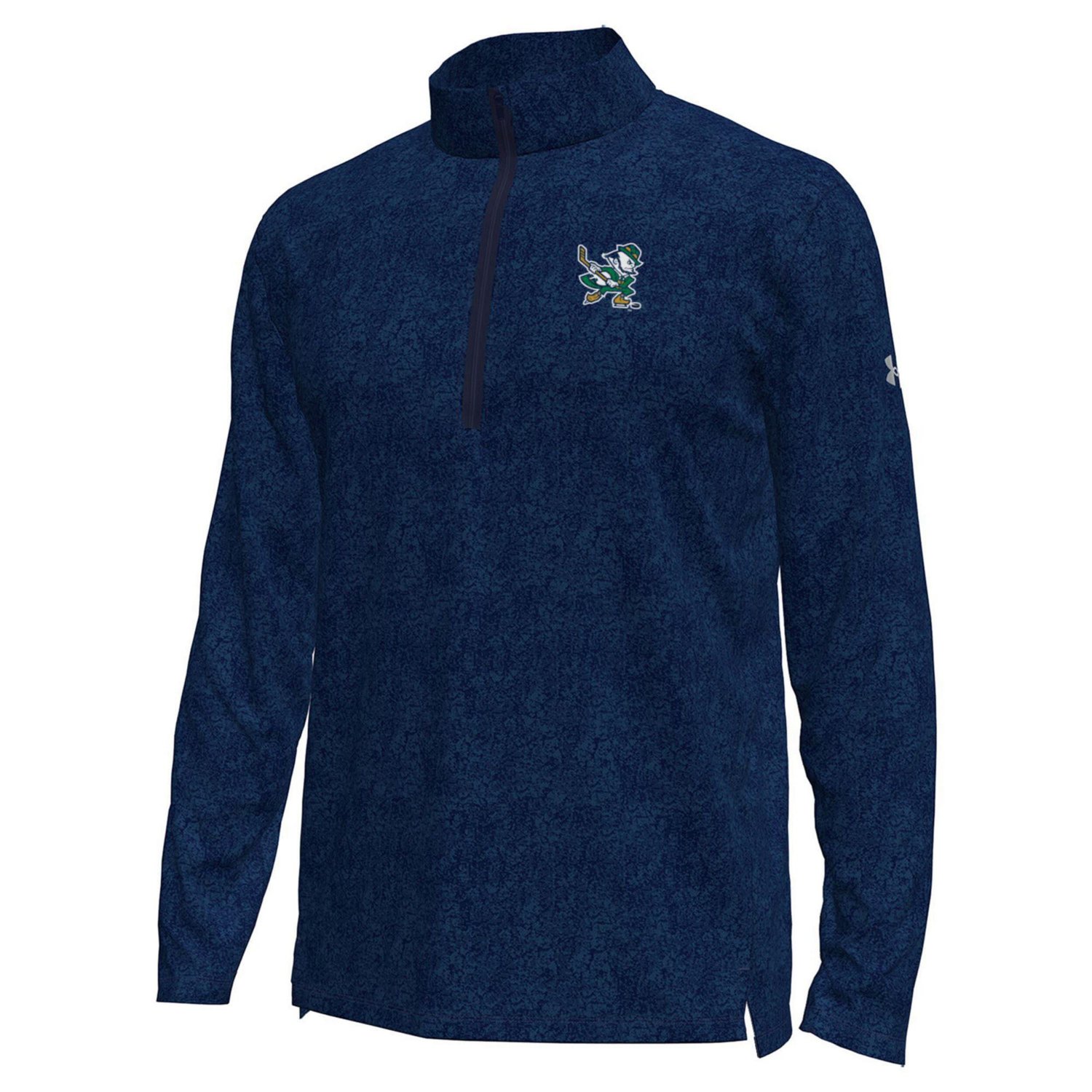 Under Armour Notre Dame Fighting Irish Hockey Leprechaun Tech Quarter-Zip Top - view number 2