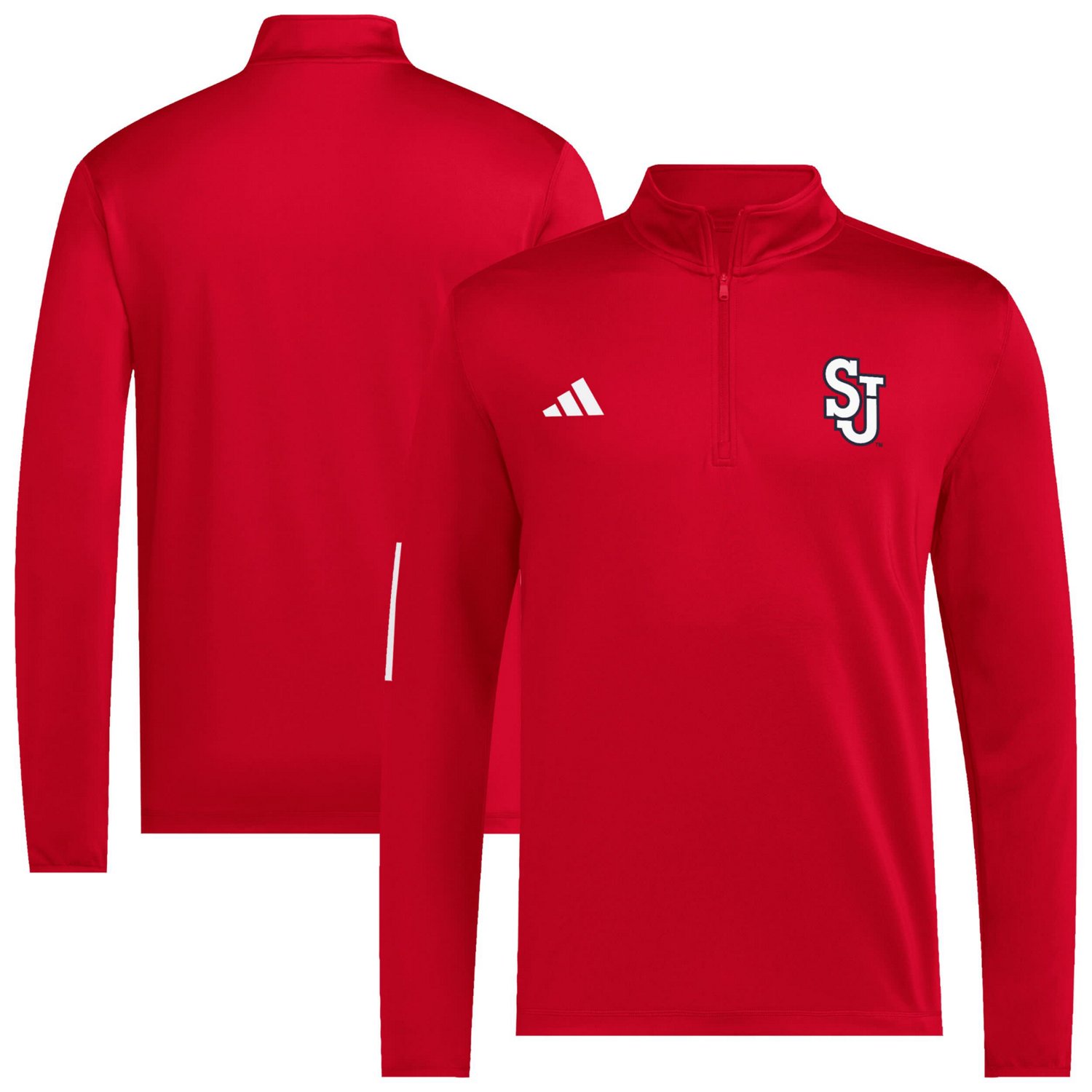 adidas St John's Storm Half-Zip Pullover Golf Jacket - view number 1
