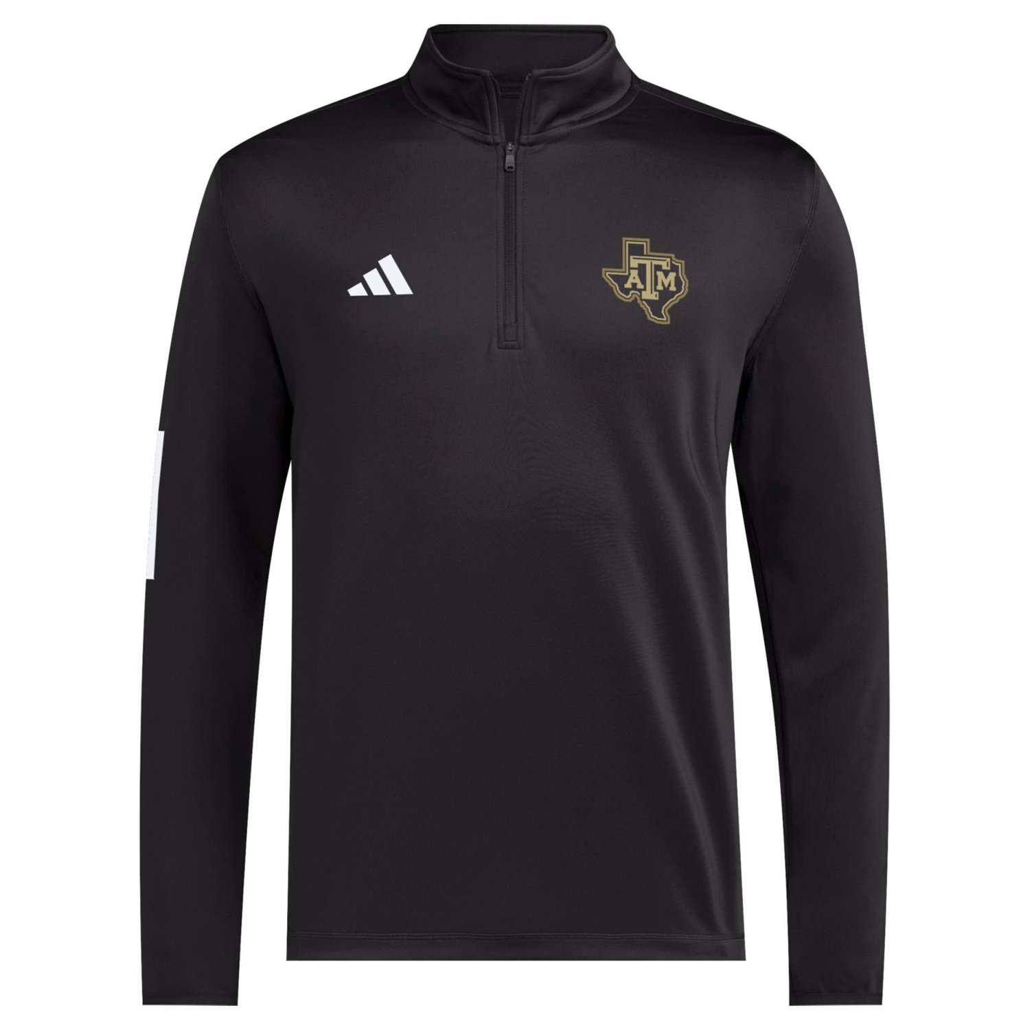 adidas Texas AM Aggies Half-Zip Golf Jacket - view number 2