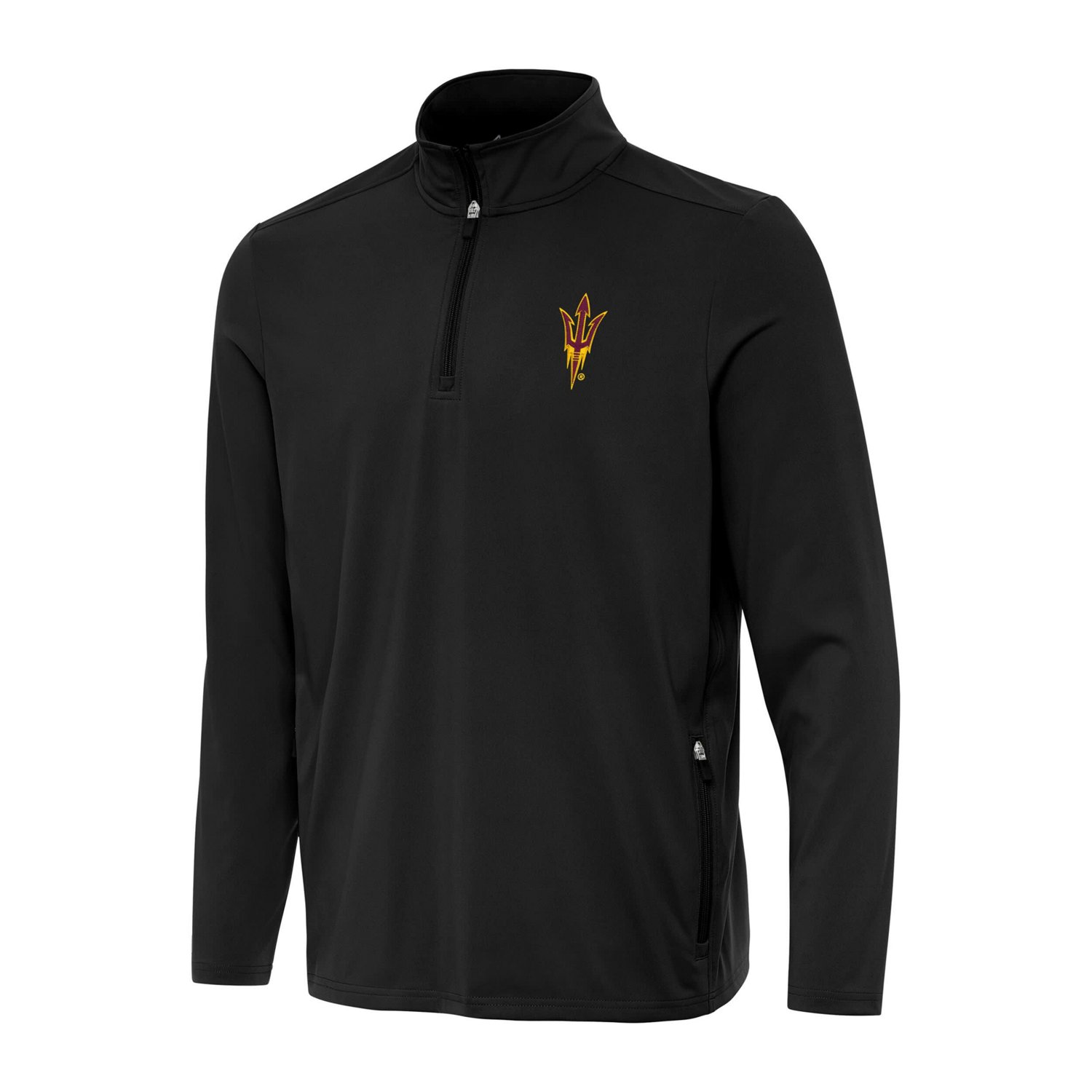 Antigua Arizona State Sun Devils Perilous Quarter-Zip Sweatshirt