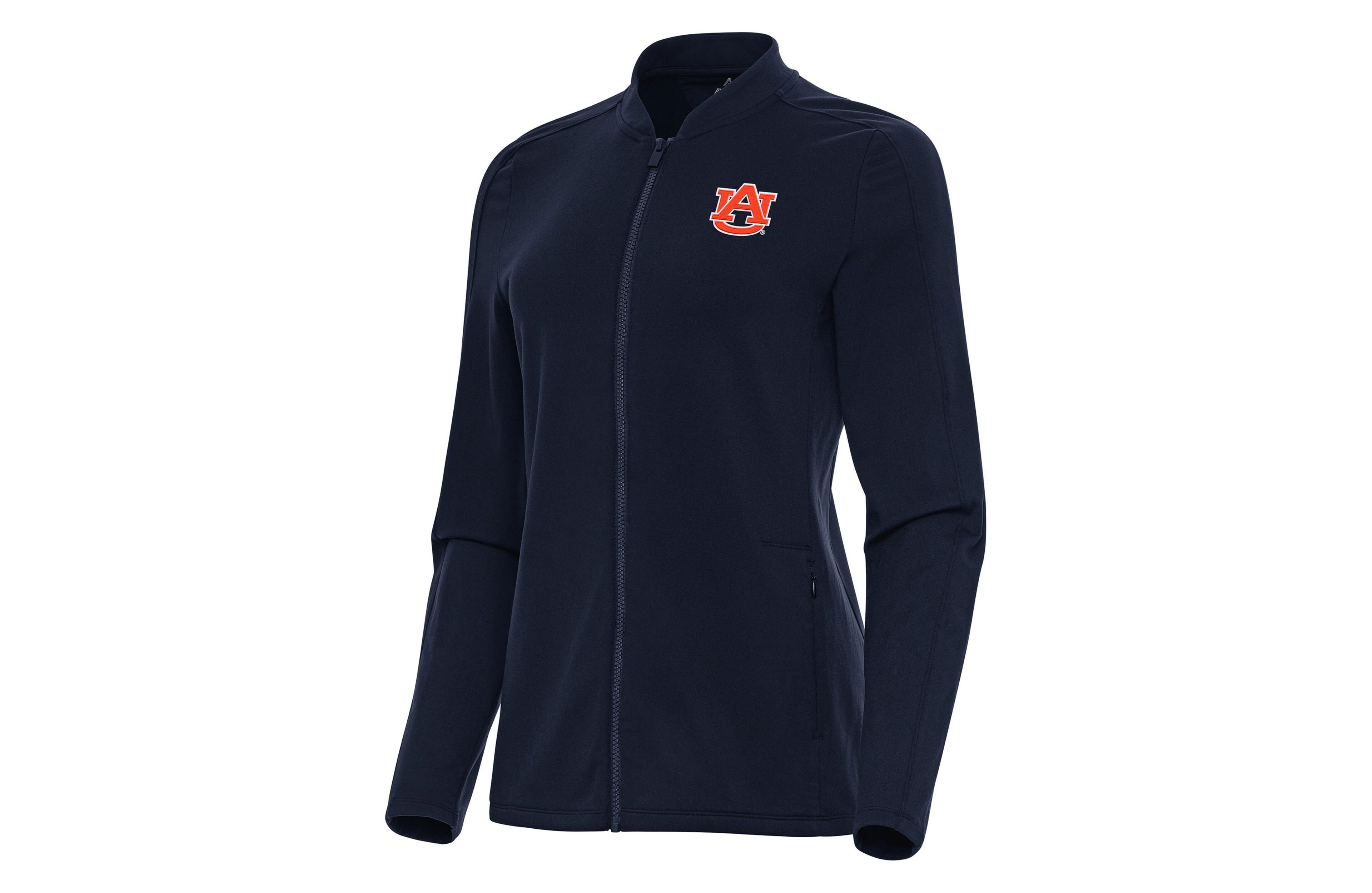 Antigua Auburn Tigers Continual Full-Zip Jacket