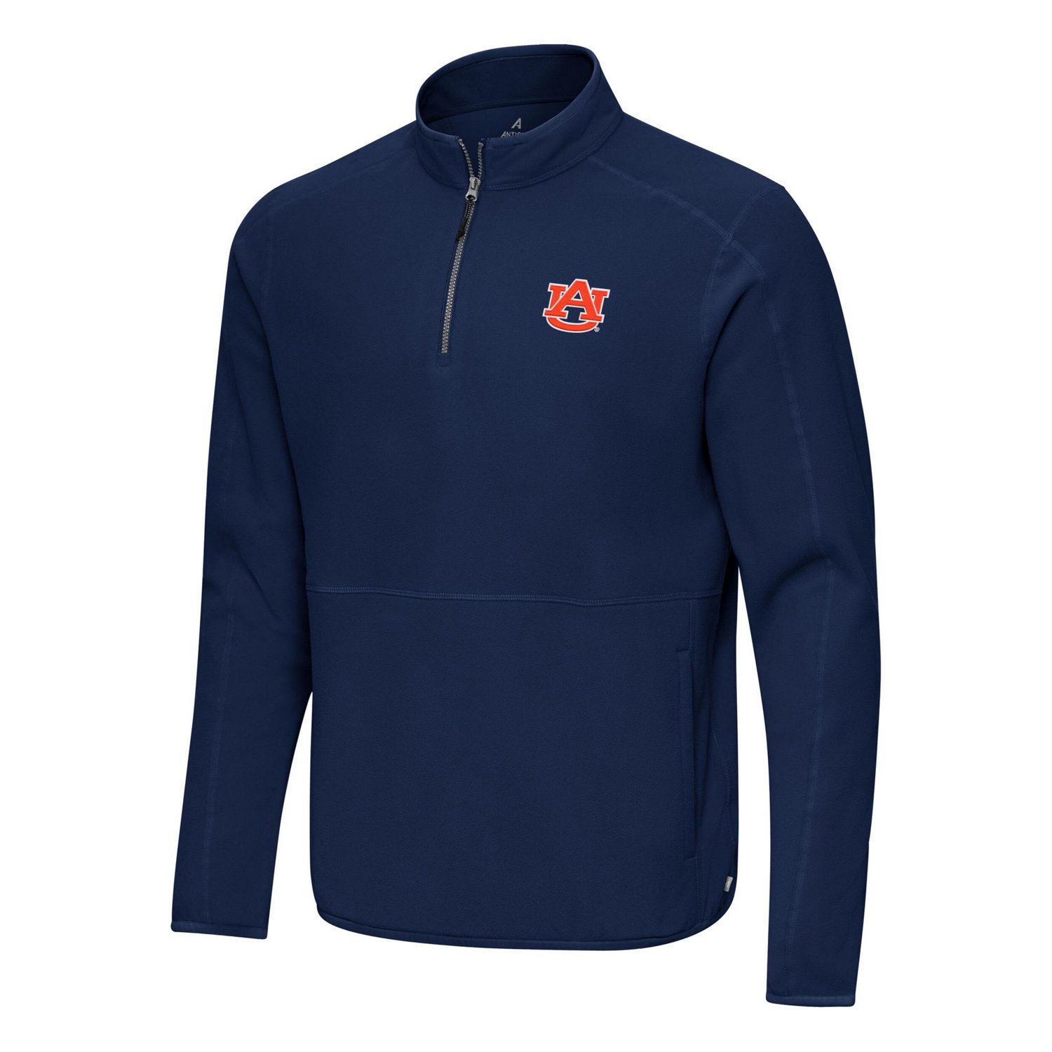 Antigua Auburn Tigers Step Up Quarter-Zip Pullover - view number 2