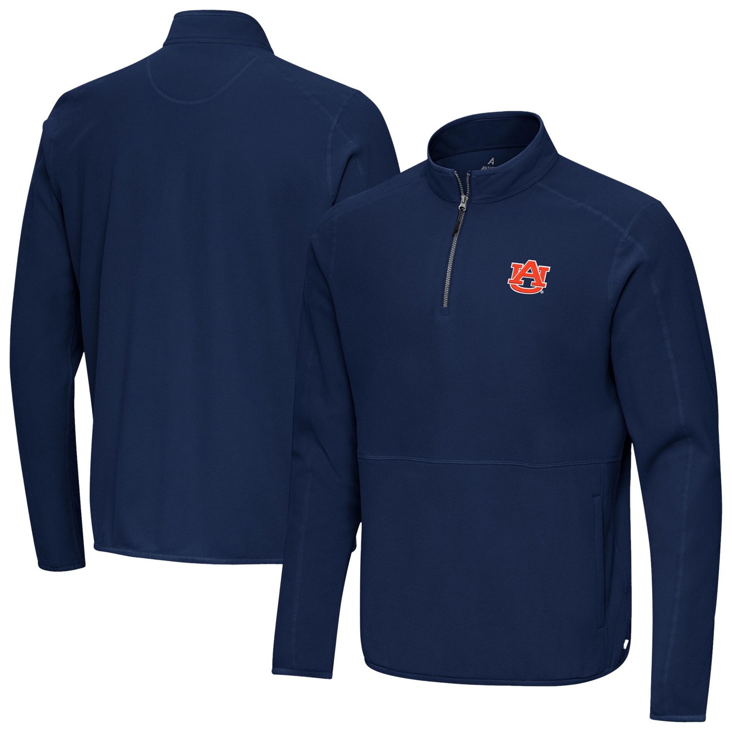 Antigua Auburn Tigers Step Up Quarter-Zip Pullover