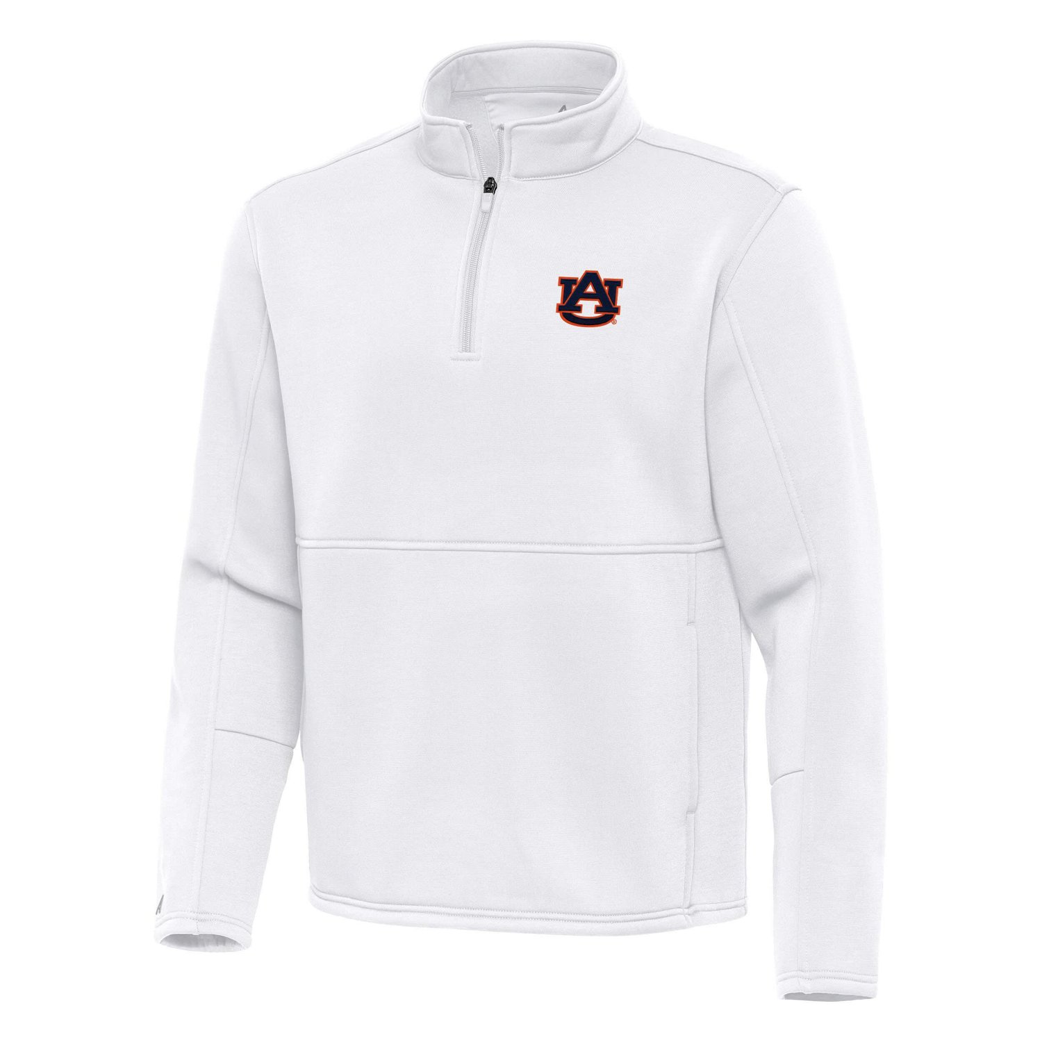 Antigua Auburn Tigers Twist Quarter-Zip Pullover Jacket                                                                          - view number 1