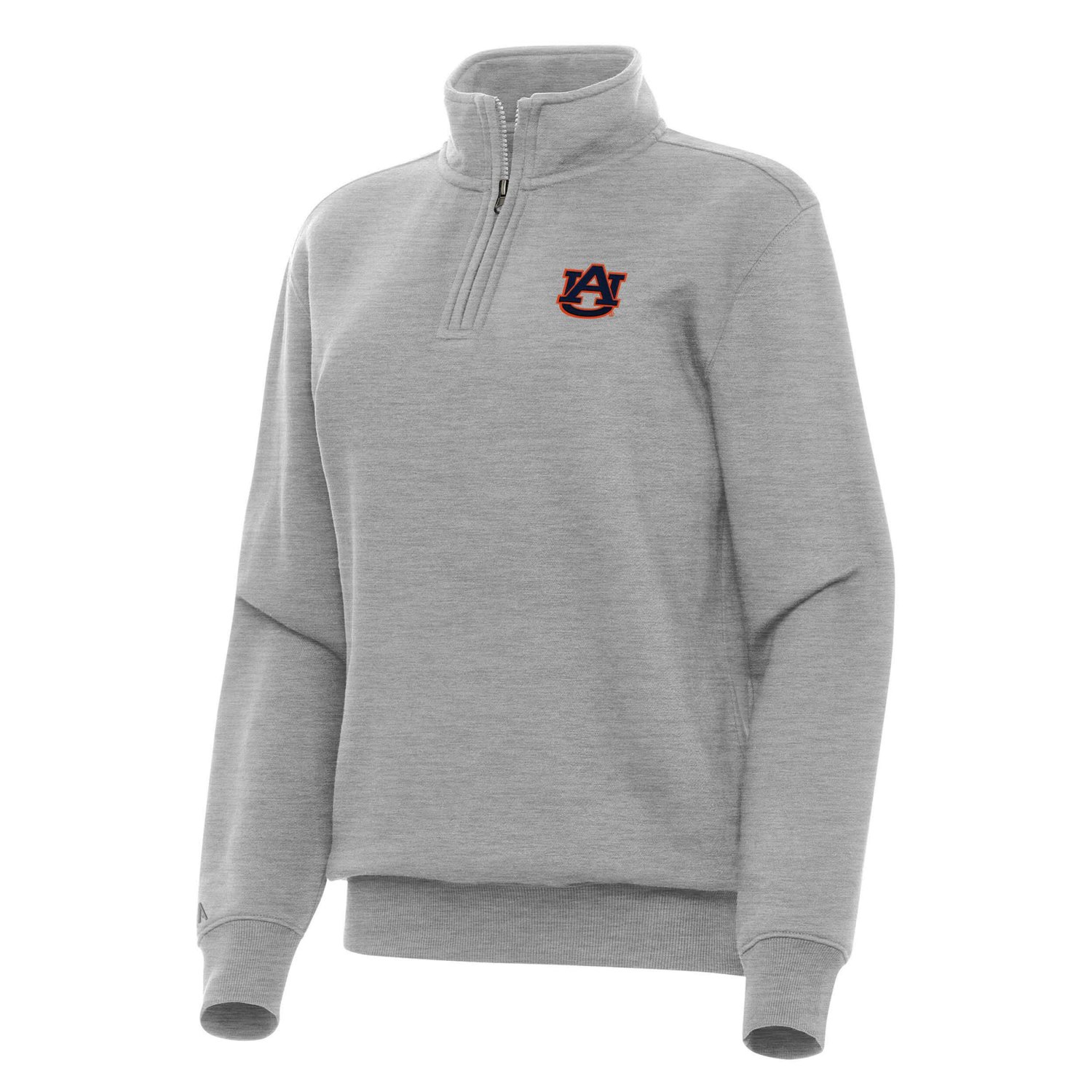 Antigua Auburn Tigers Victory Quarter-Zip Sweatshirt                                                                             - view number 1