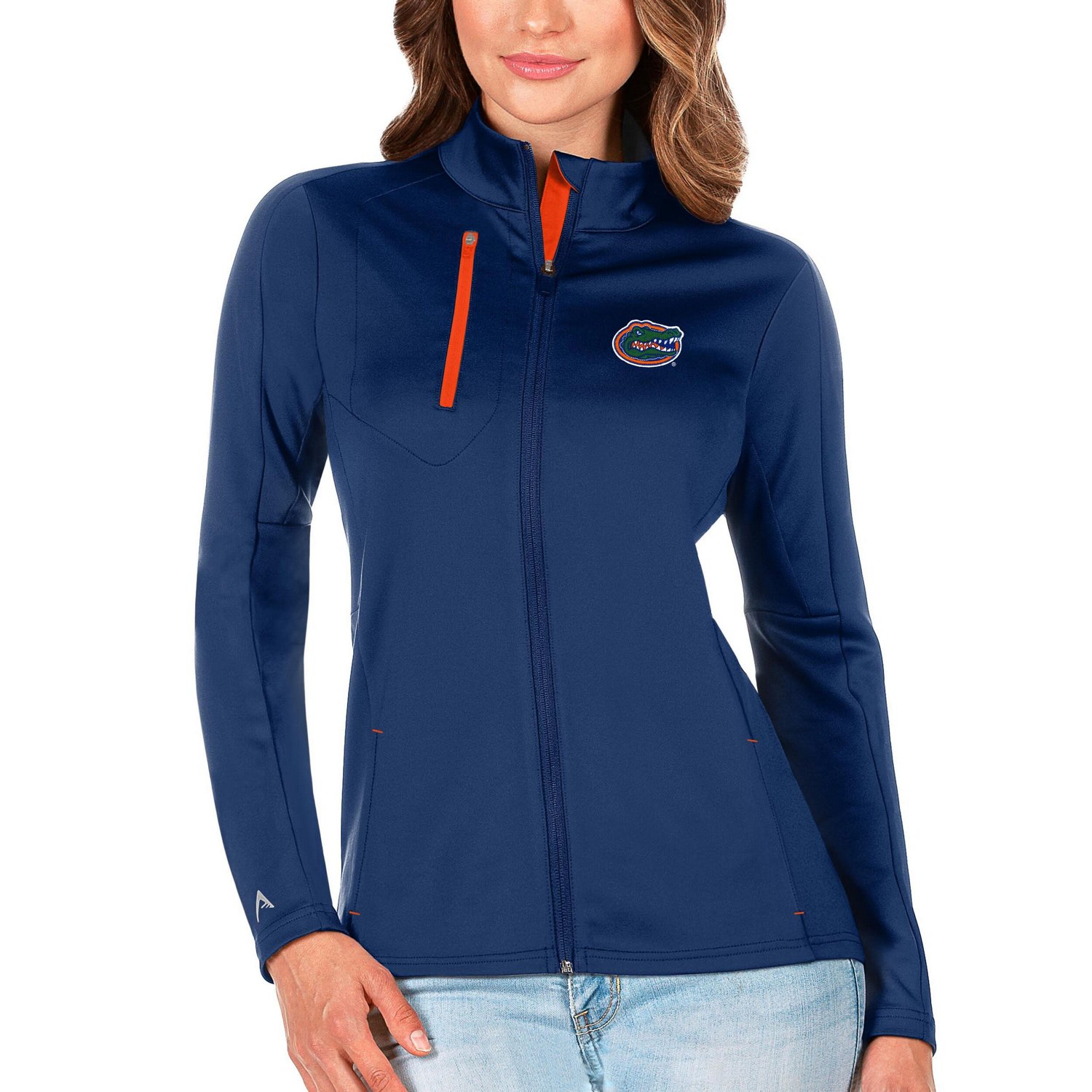 Antigua Charcoal Florida Gators Generation Full-Zip Jacket - view number 1